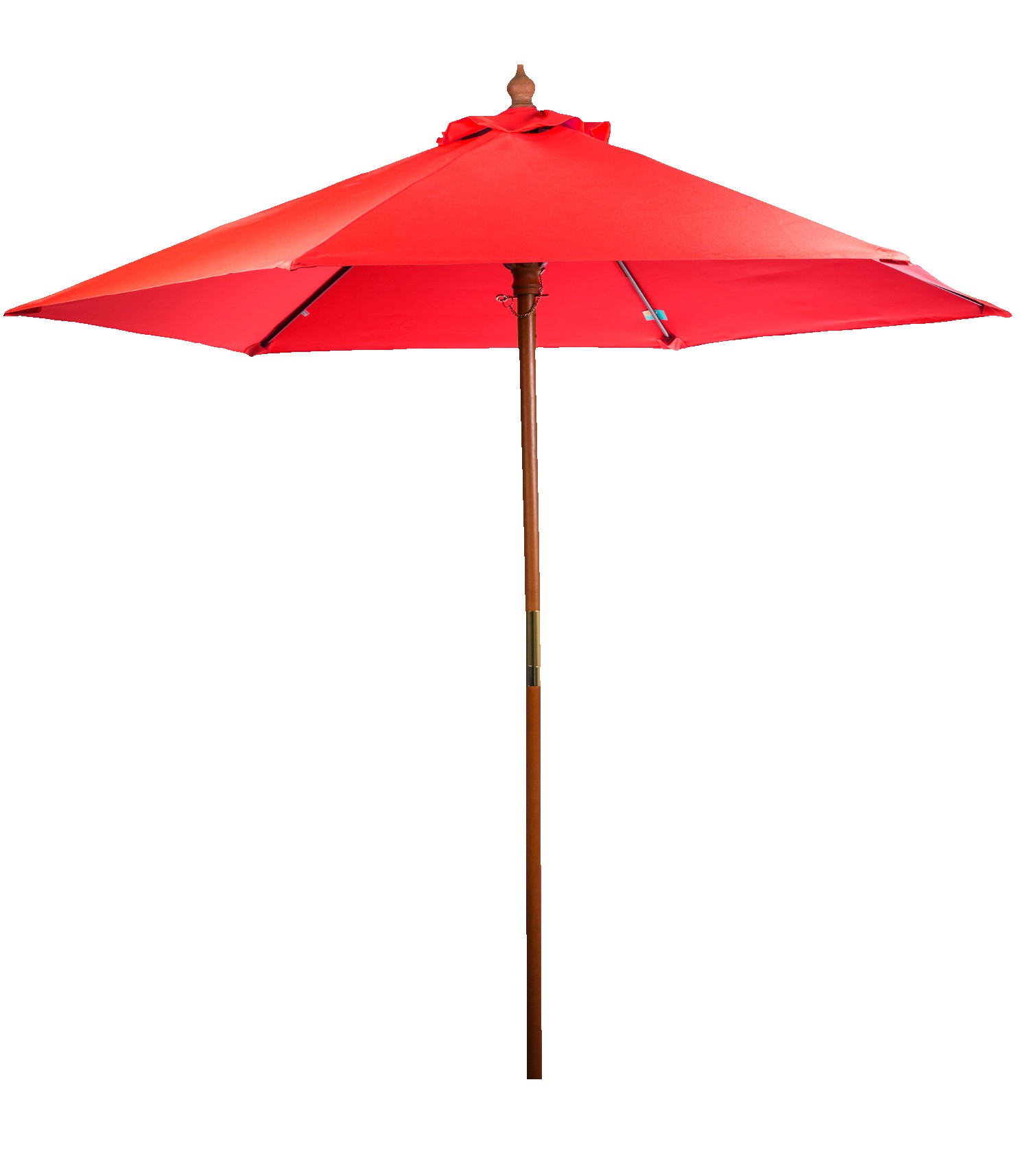 Picture of 7' Bamboo Recycled Market Umbrella