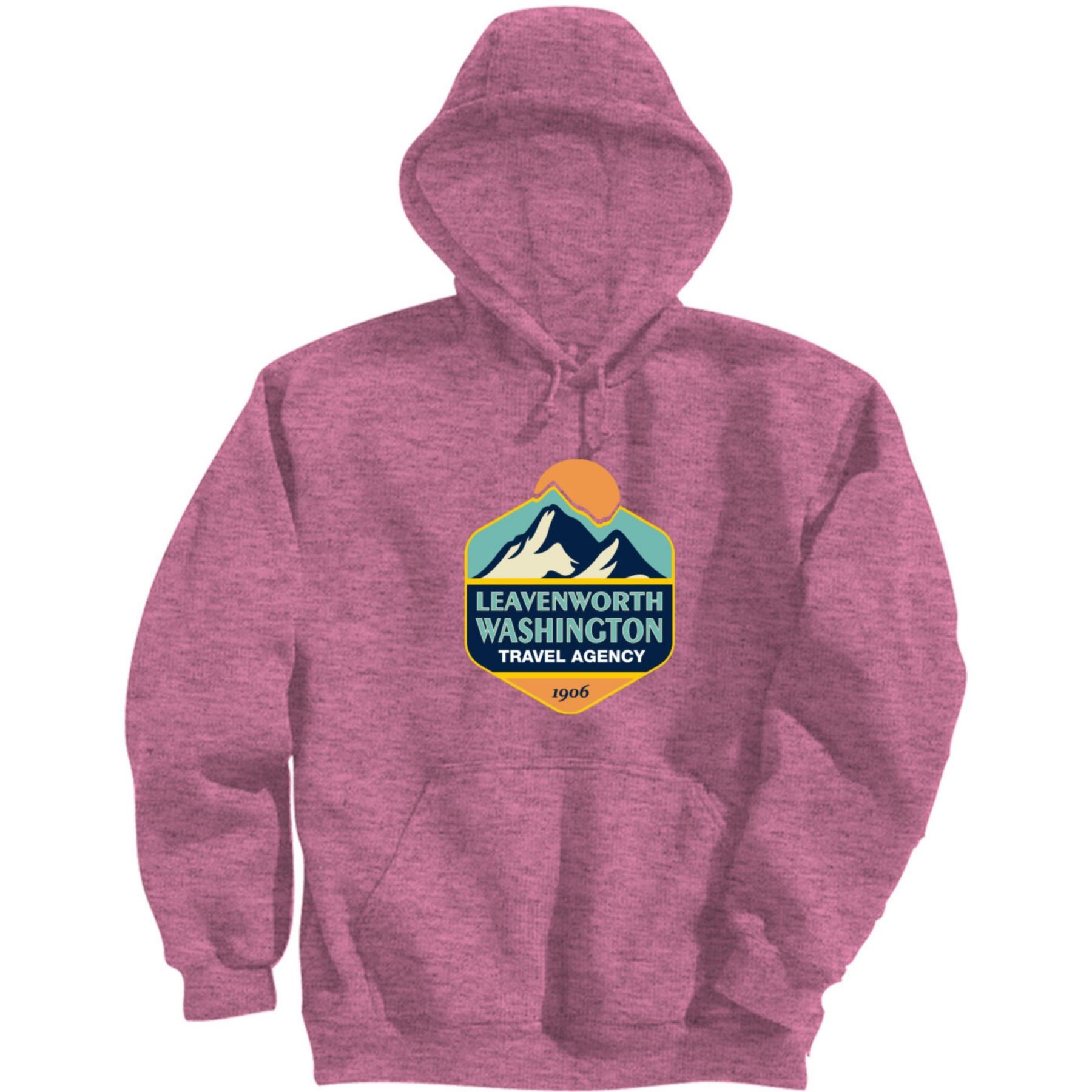 Picture of Full Color Unisex Vintage Heather Hoodie
