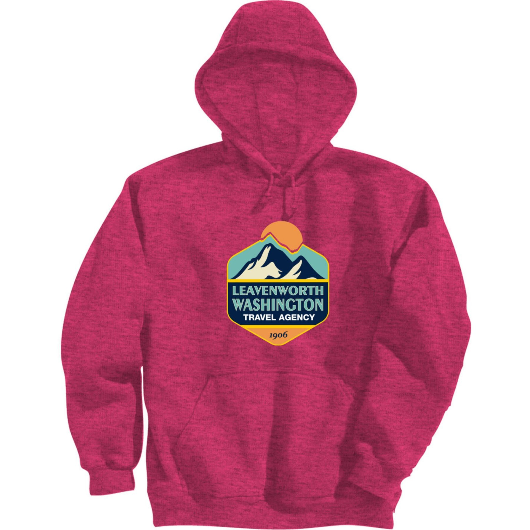 Picture of Full Color Unisex Vintage Heather Hoodie