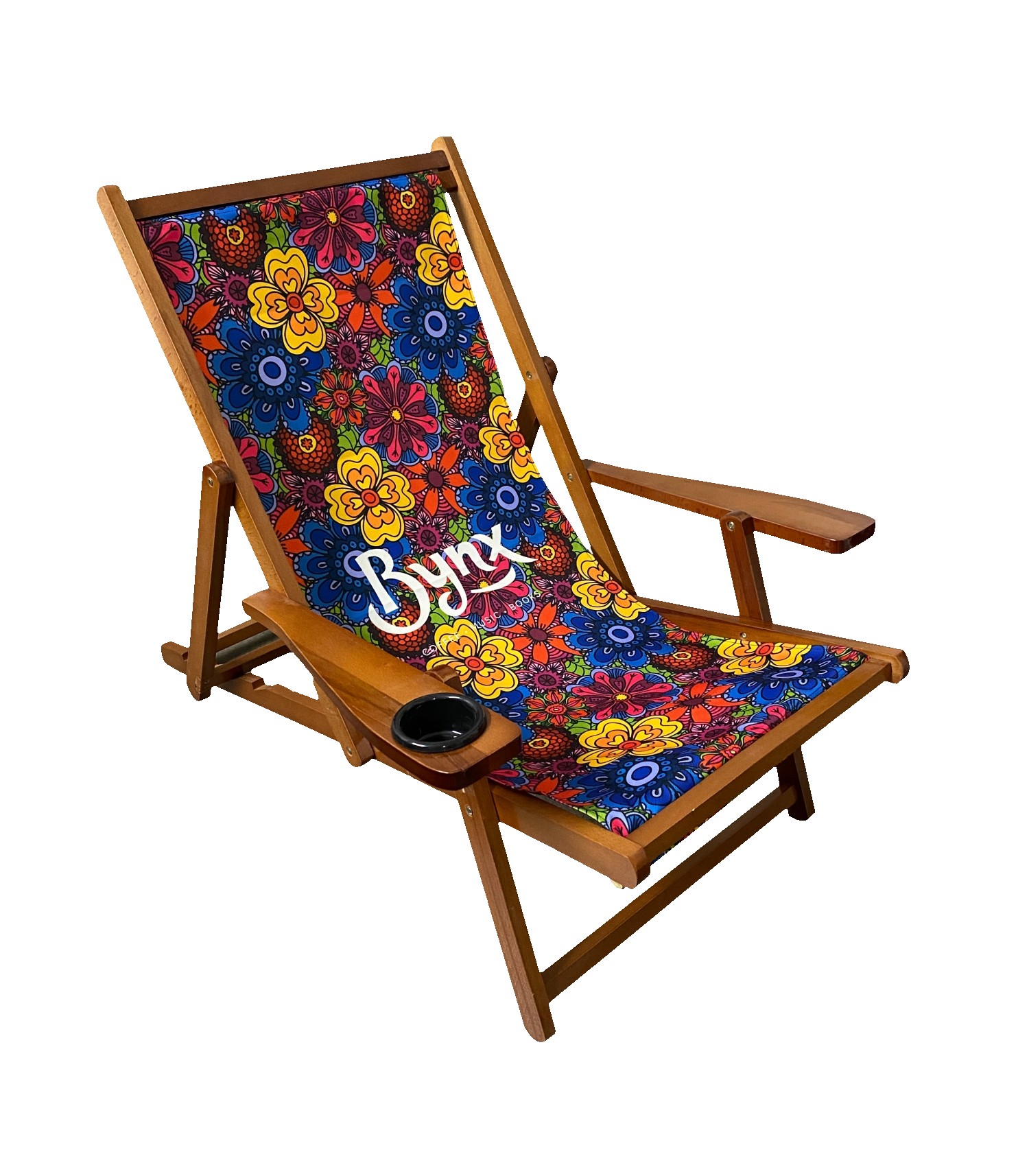 Picture of Wood Sling Chair (Full Color)