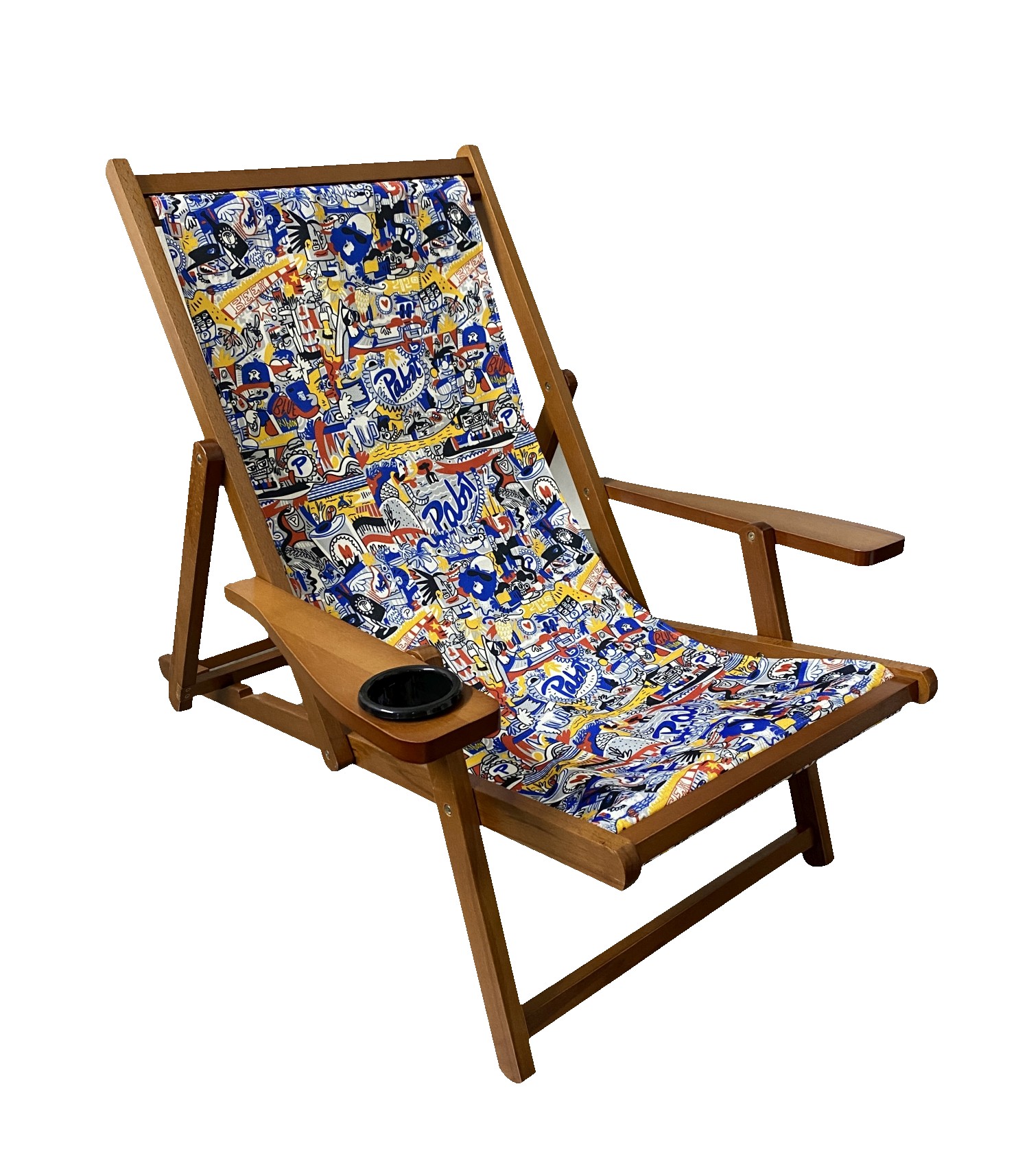 Picture of Wood Sling Chair (Full Color)