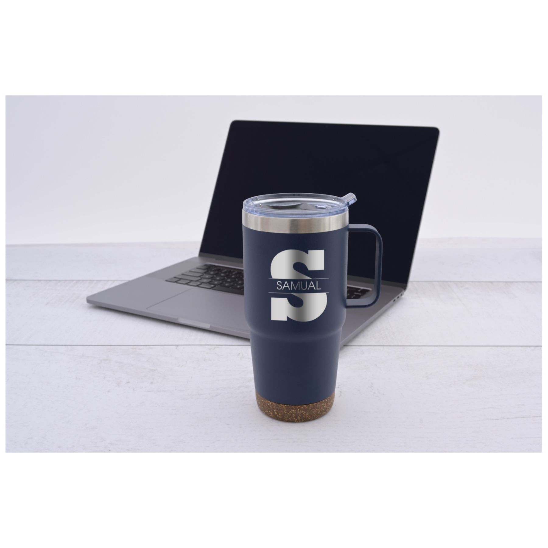 Picture of Pod Cork Bottom Stainless Mug 24 Oz