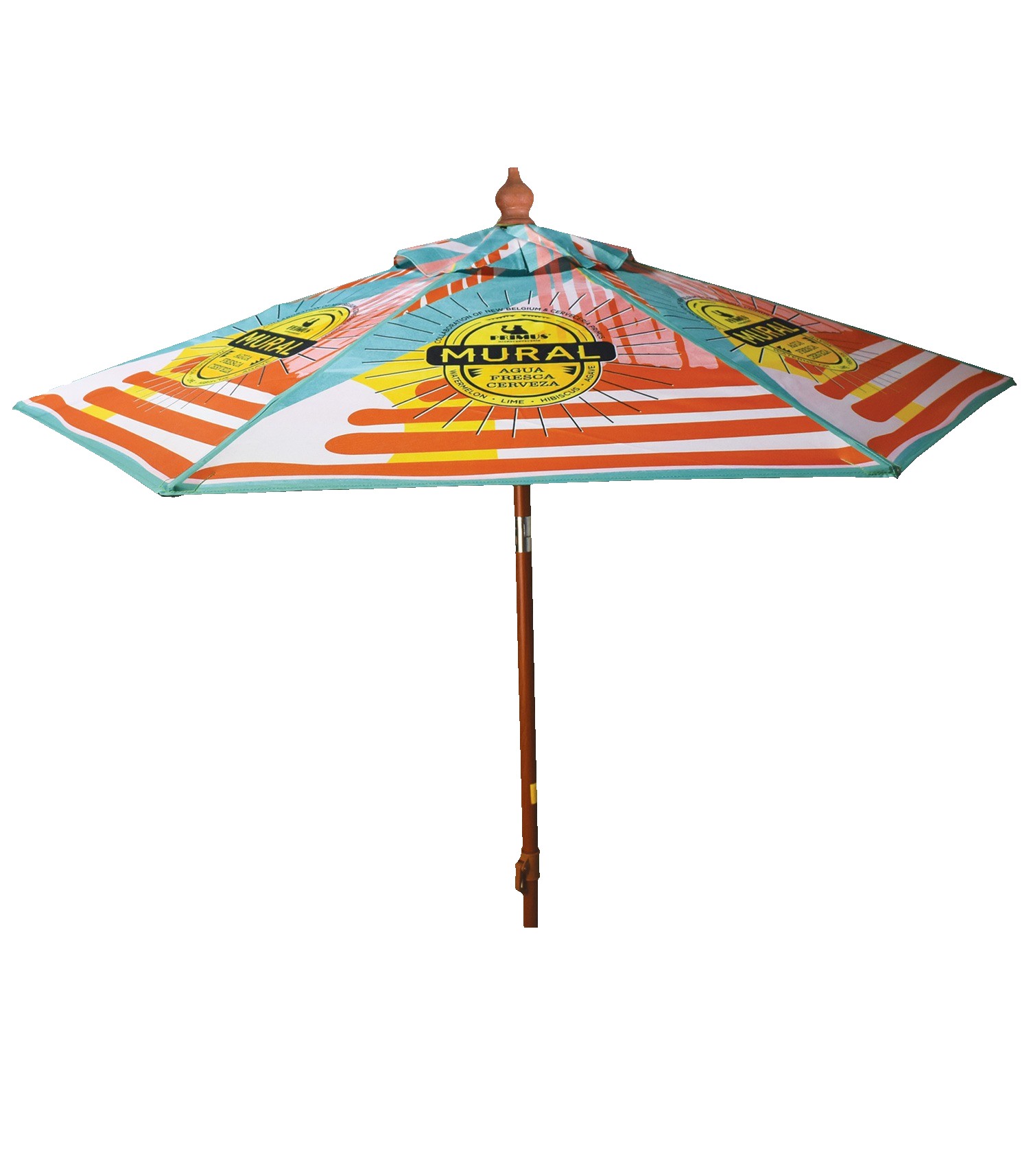 Picture of 7' Full Color Steel Market Umbrella