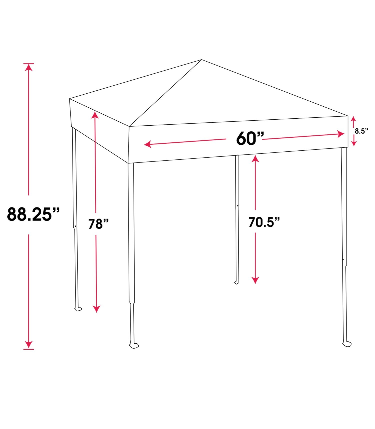 Picture of 5' Pop Up Tent (Full Color)