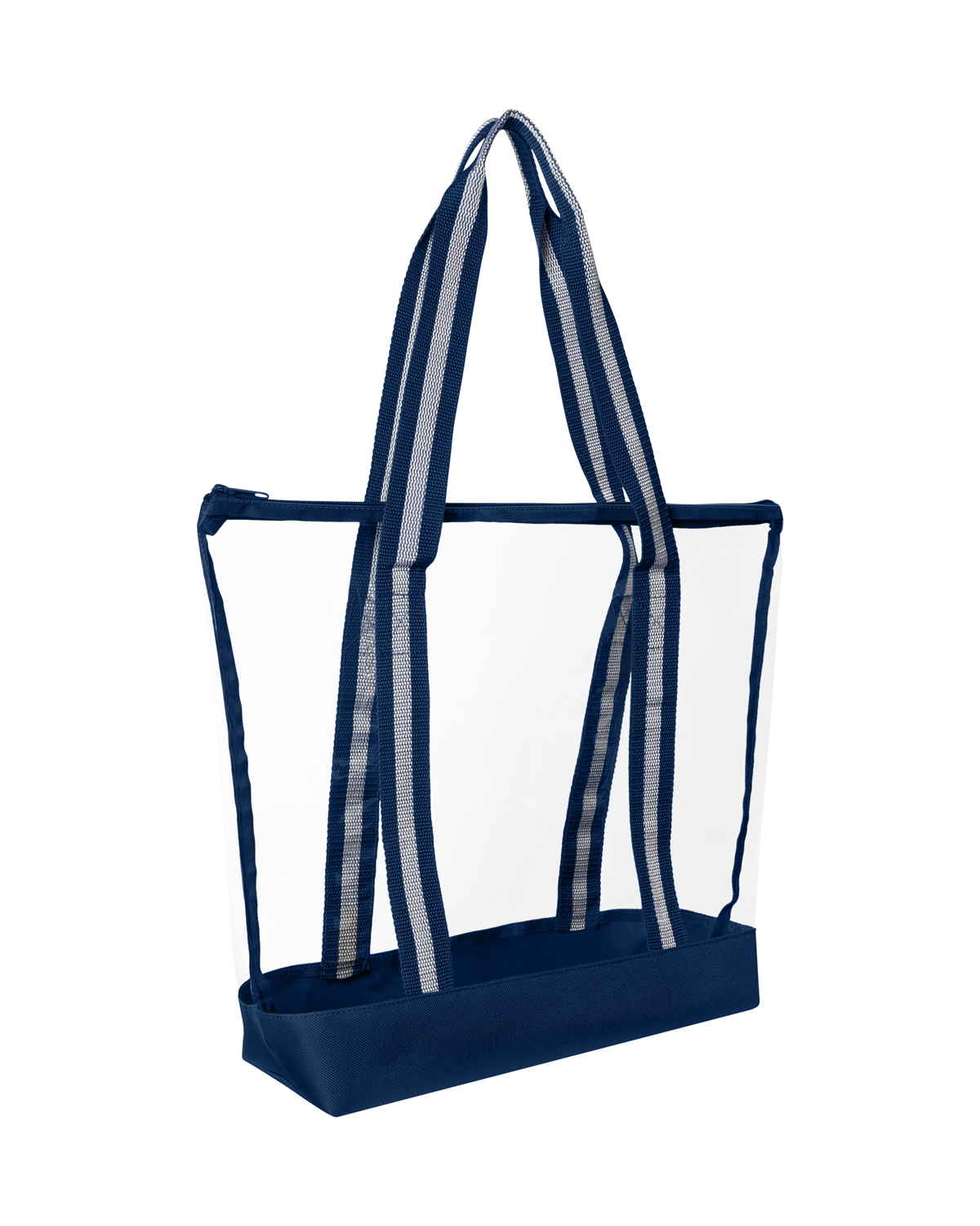 Picture of All Access Clear Tote Bag with Zipper.