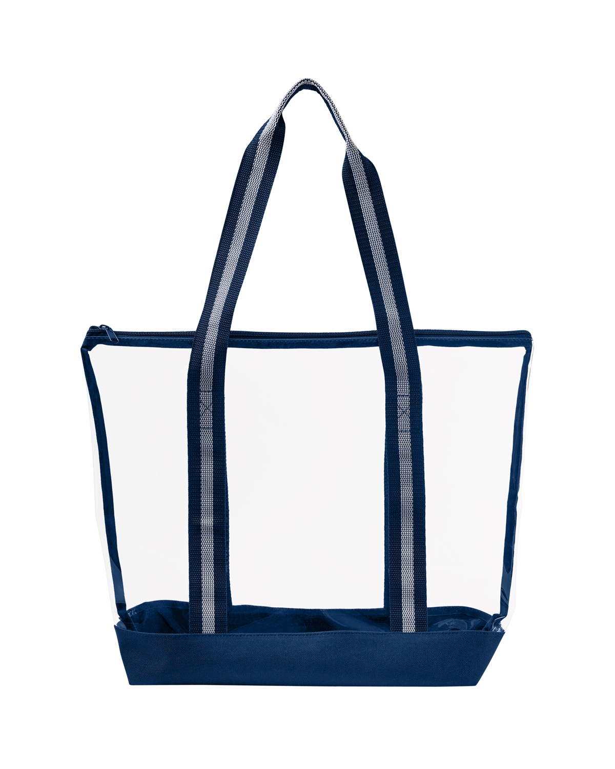 Picture of All Access Clear Tote Bag with Zipper.