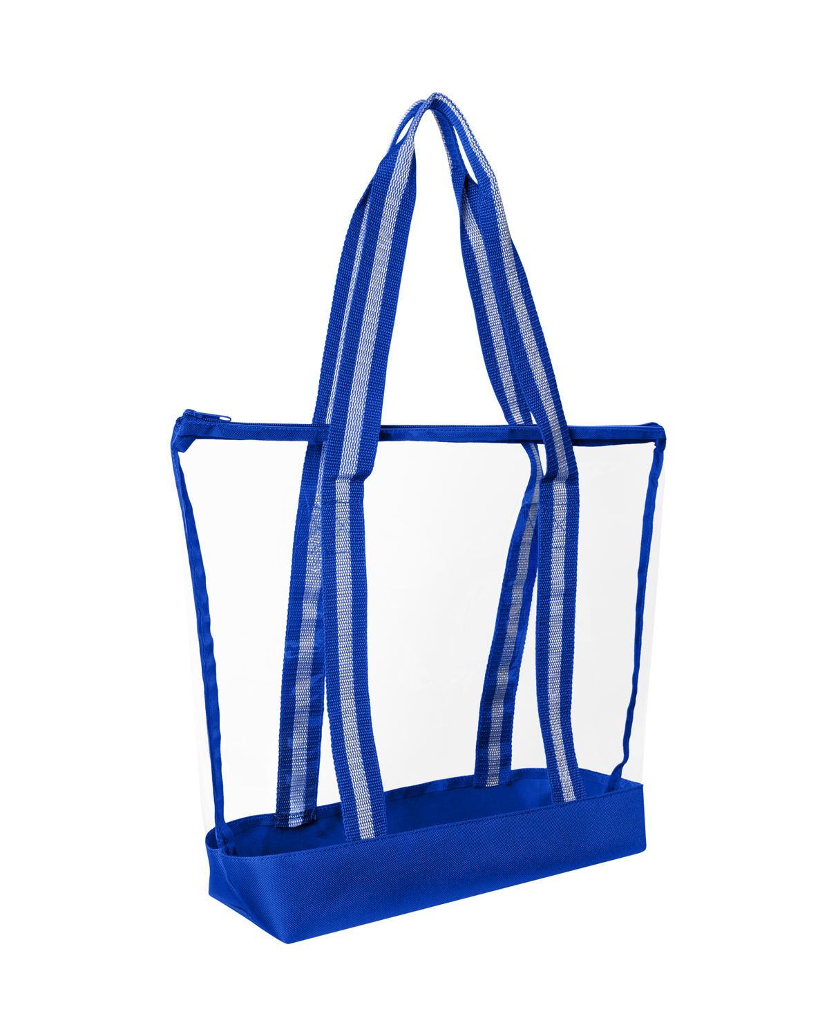 Picture of All Access Clear Tote Bag with Zipper.