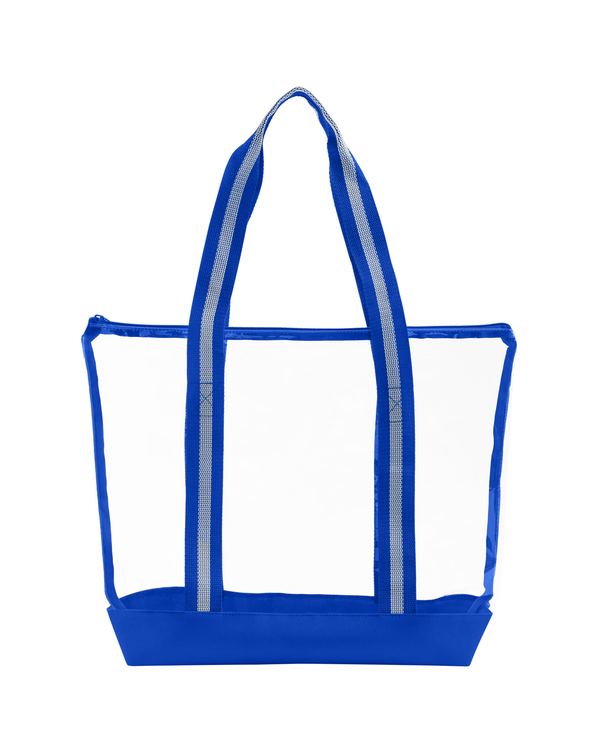 Picture of All Access Clear Tote Bag with Zipper.
