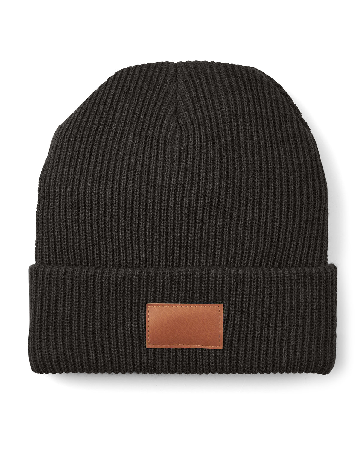 Picture of Cuffed Rib Knit Beanie.
