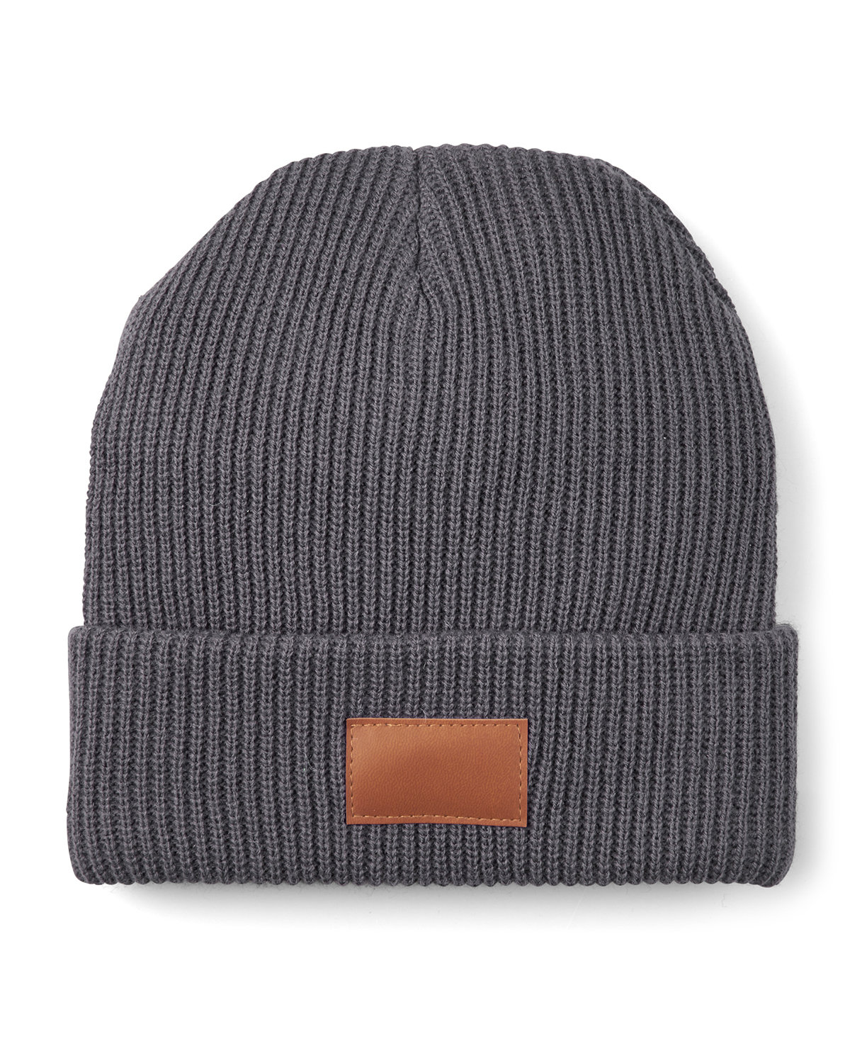 Picture of Cuffed Rib Knit Beanie.