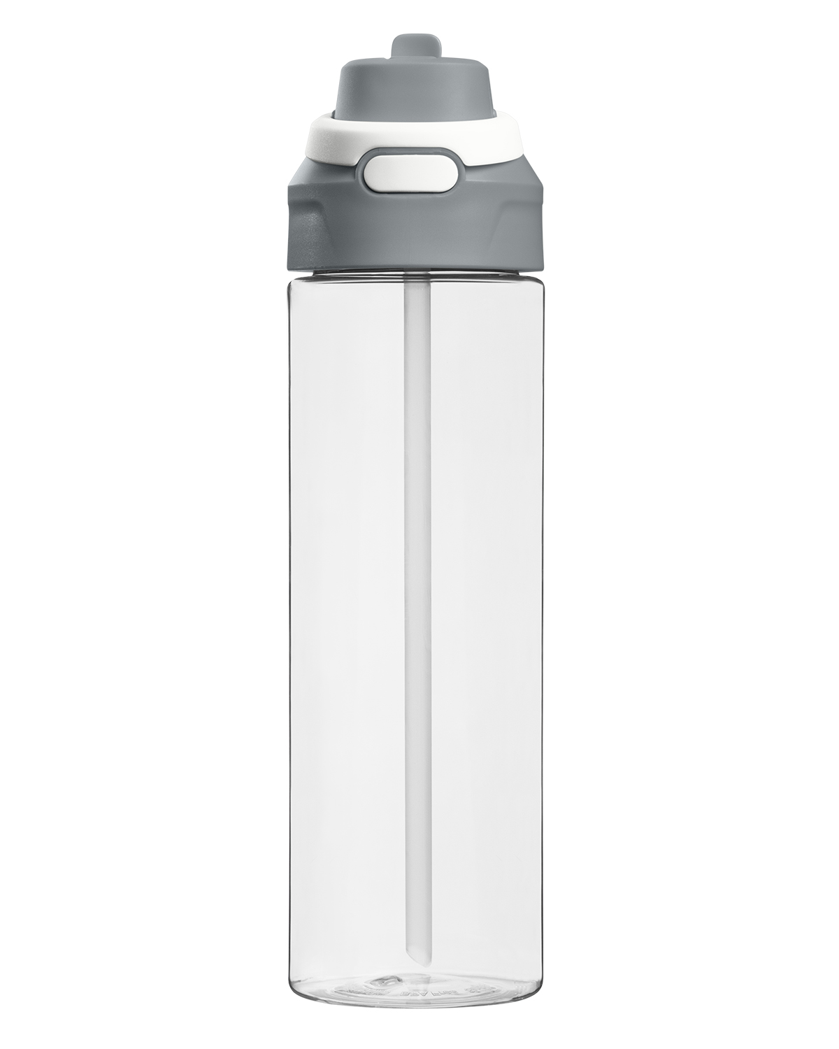 Picture of 28 oz. Iris Recycled PET Flip Straw Bottle.