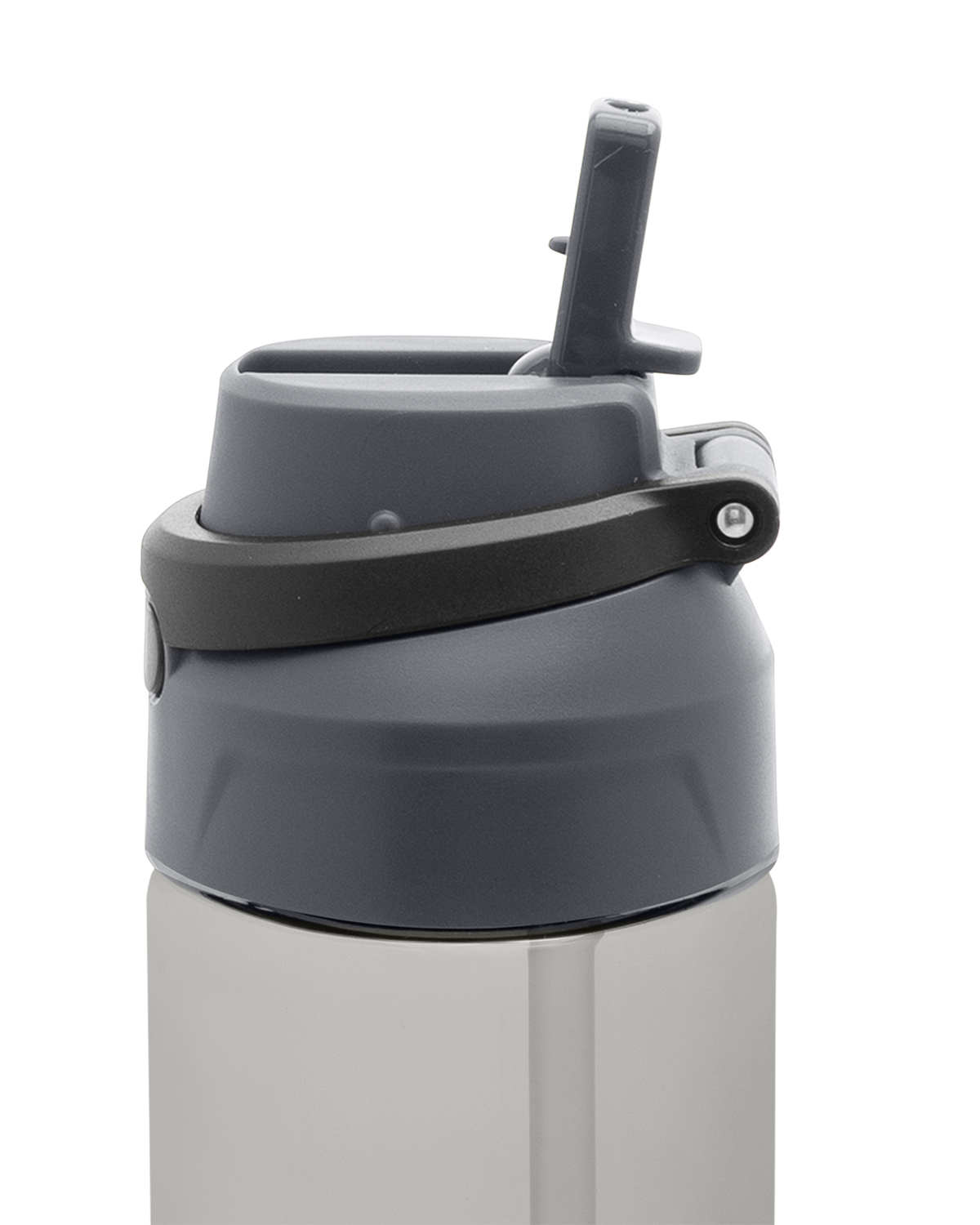 Picture of 28 oz. Iris Recycled PET Flip Straw Bottle.