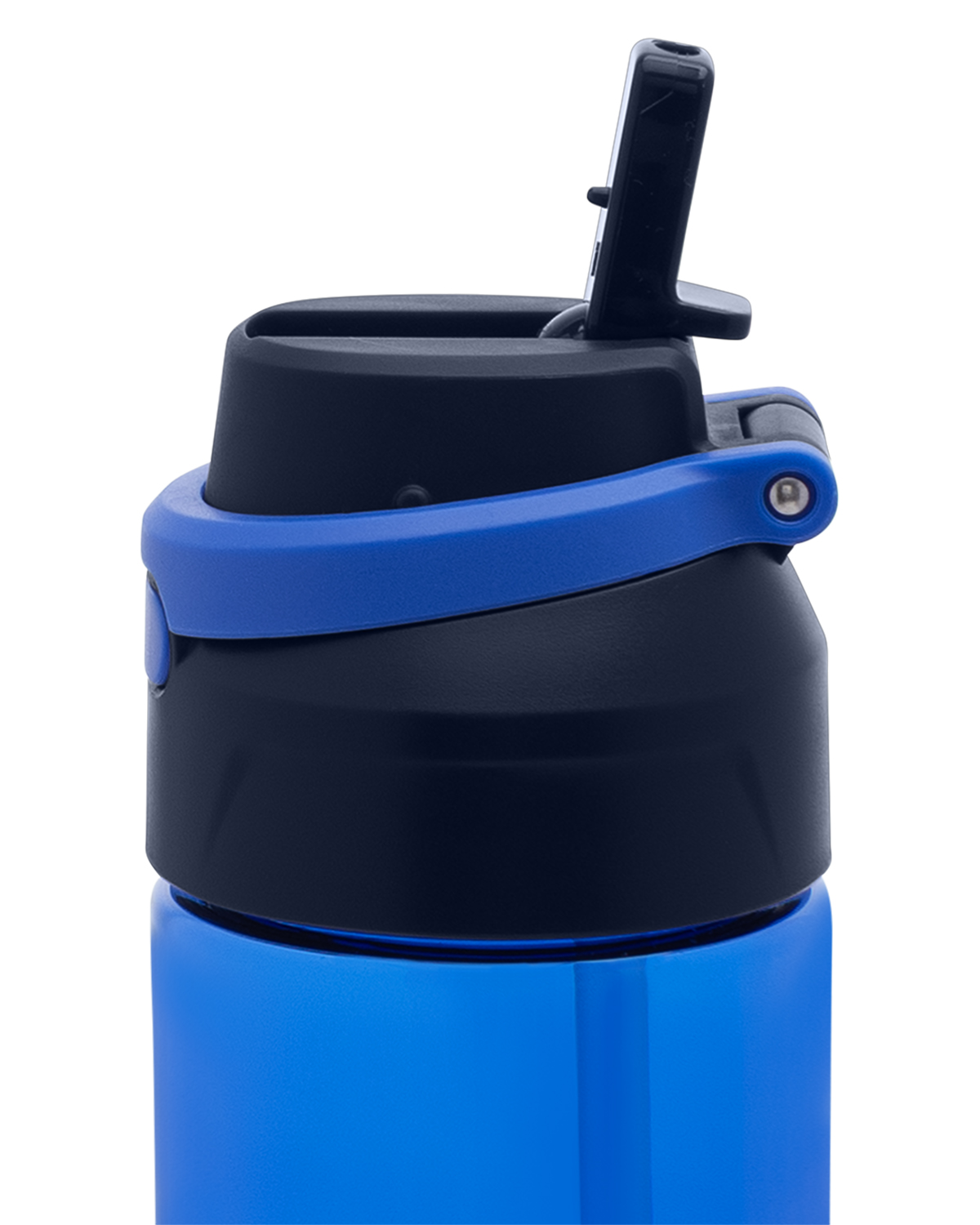Picture of 28 oz. Iris Recycled PET Flip Straw Bottle.