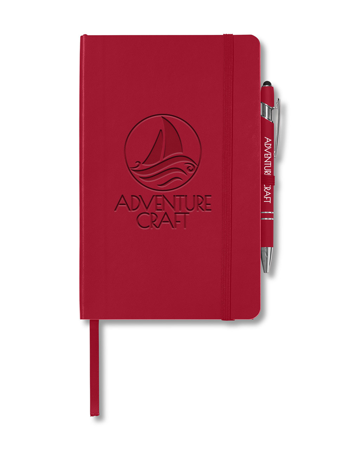 Picture of CORE365 Soft Cover Journal And Pen Set