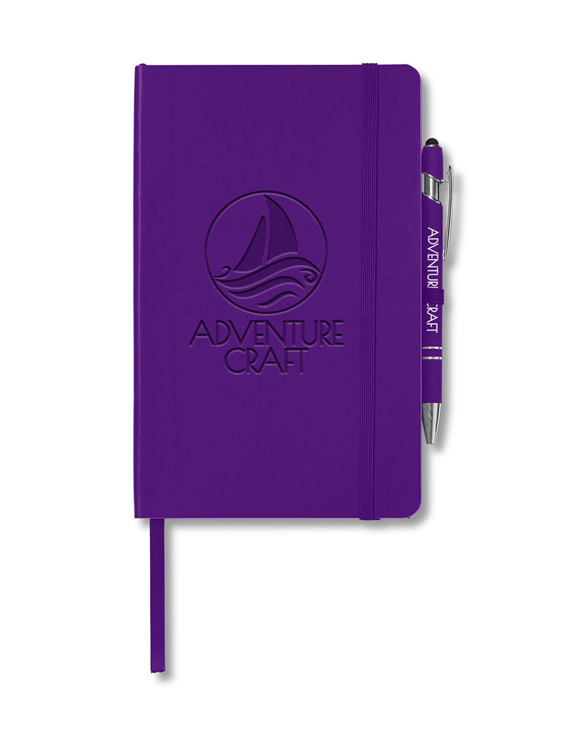 Picture of CORE365 Soft Cover Journal And Pen Set