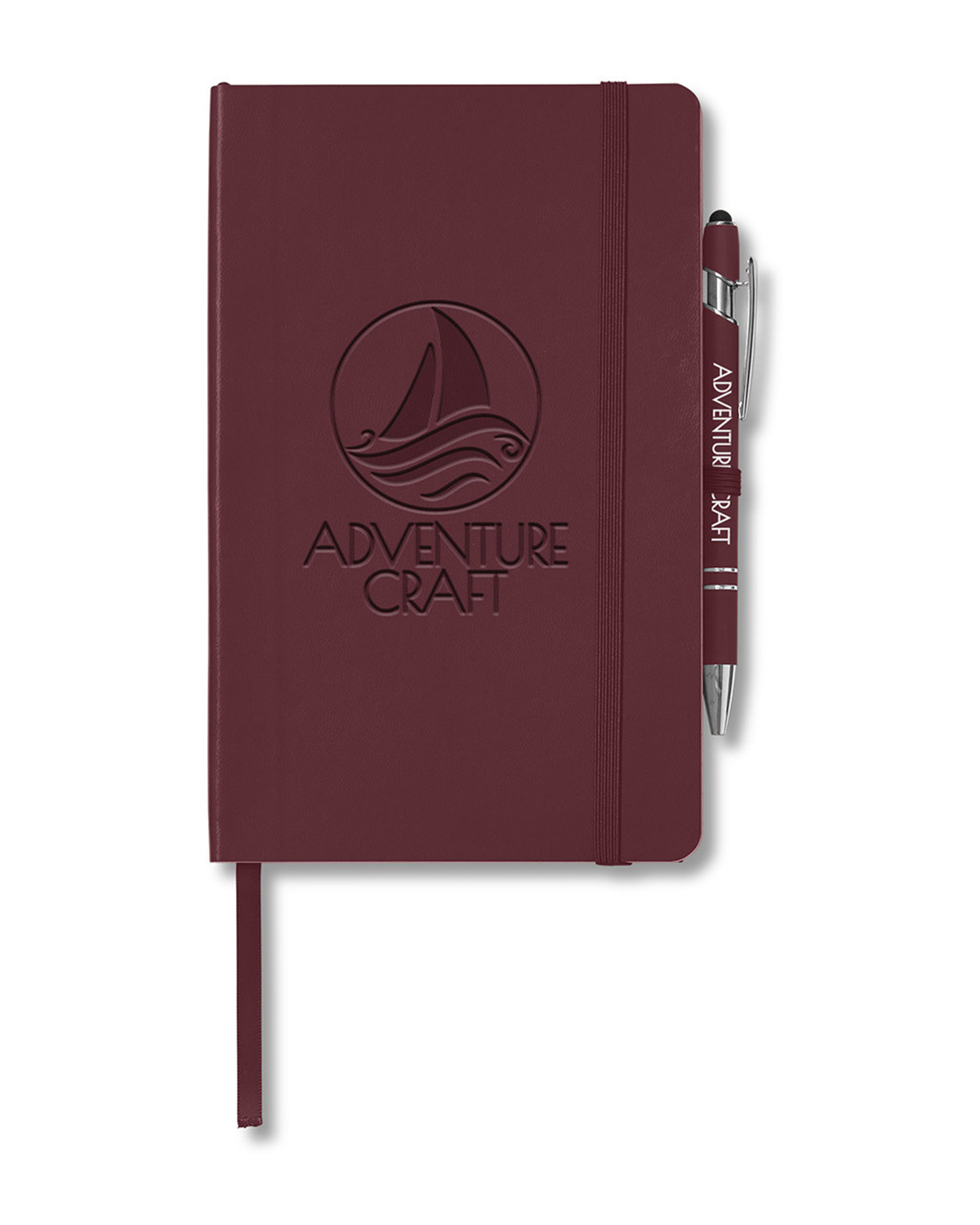Picture of CORE365 Soft Cover Journal And Pen Set