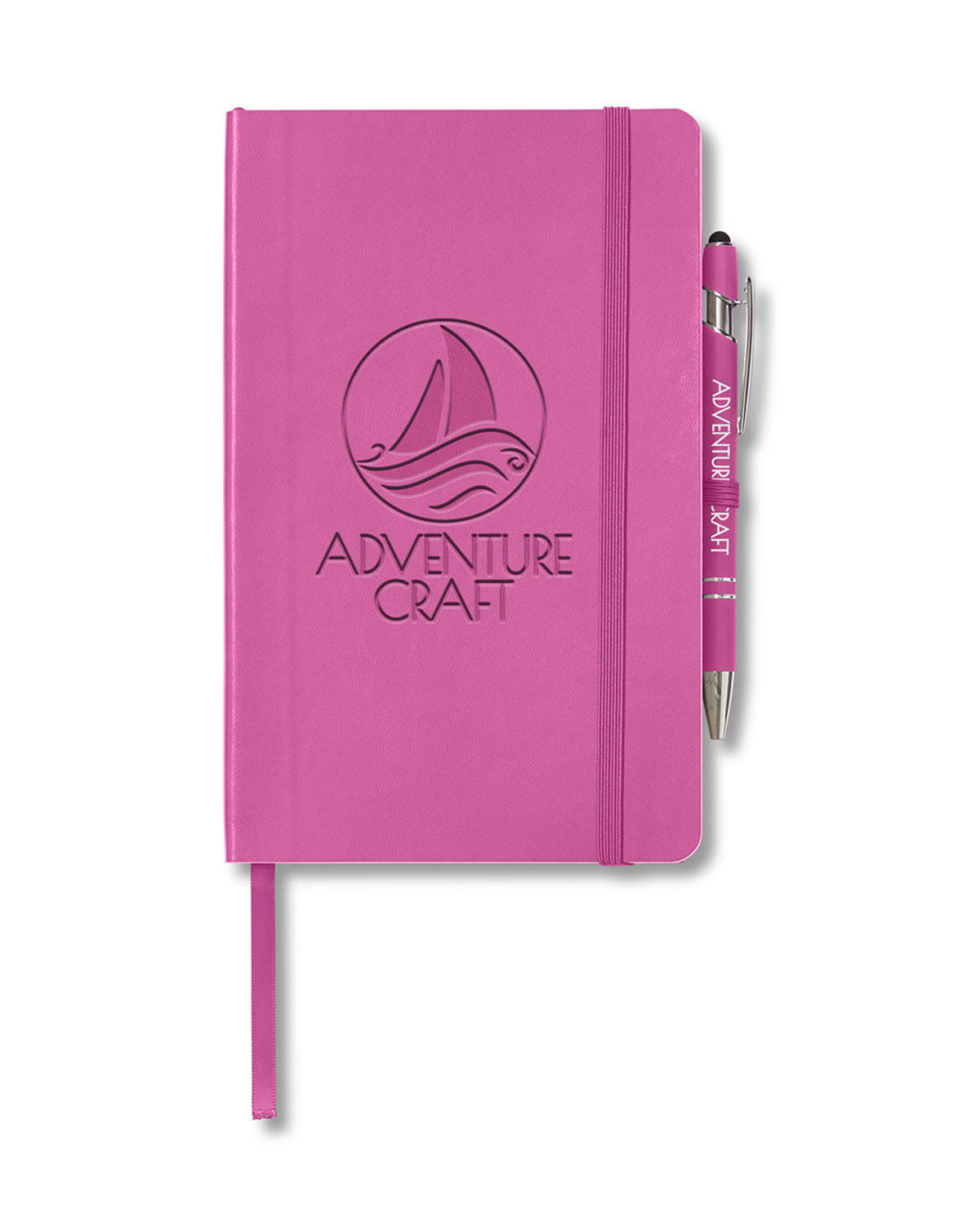 Picture of CORE365 Soft Cover Journal And Pen Set