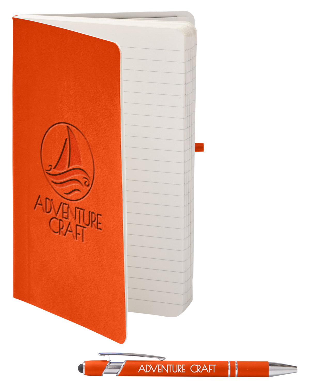 Picture of CORE365 Soft Cover Journal And Pen Set