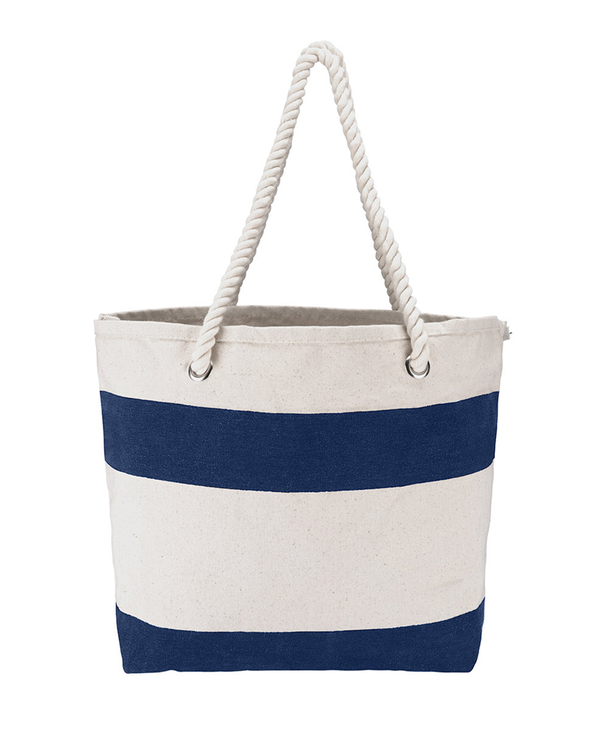 Picture of Cotton Resort Tote Bag with Rope Handle.