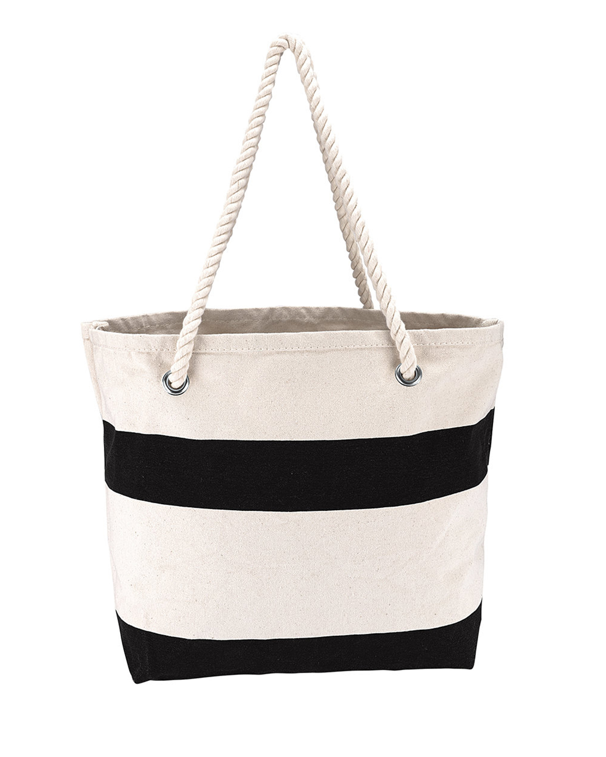 Picture of Cotton Resort Tote Bag with Rope Handle.