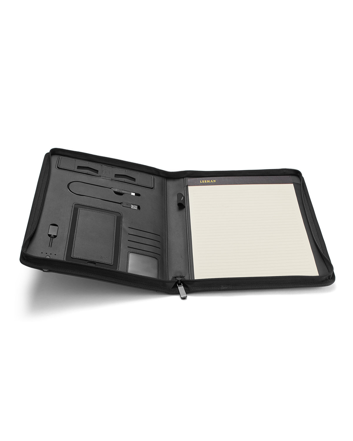 Picture of Roma Tech Portfolio With Power Bank And Wireless Charger.