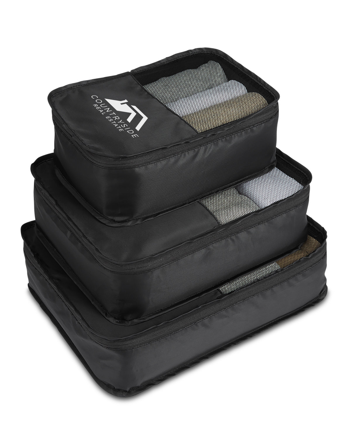 Picture of 3pc Travel Packing Cube Set.