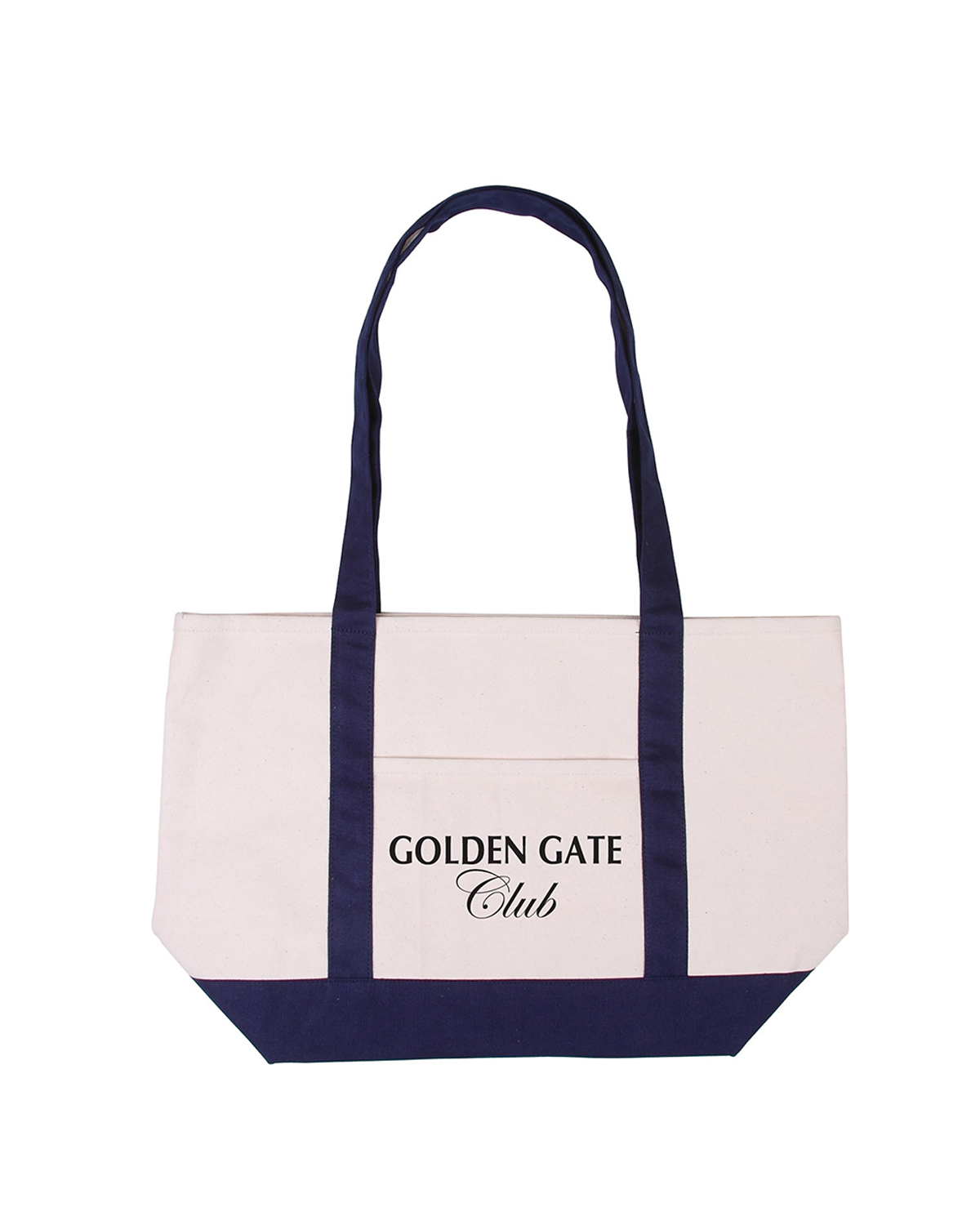 Picture of Cotton Canvas Boat Tote Bag.