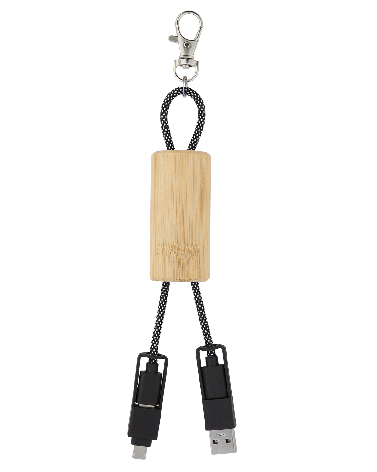 Picture of Bamboo Concealer Cable Key Tag.