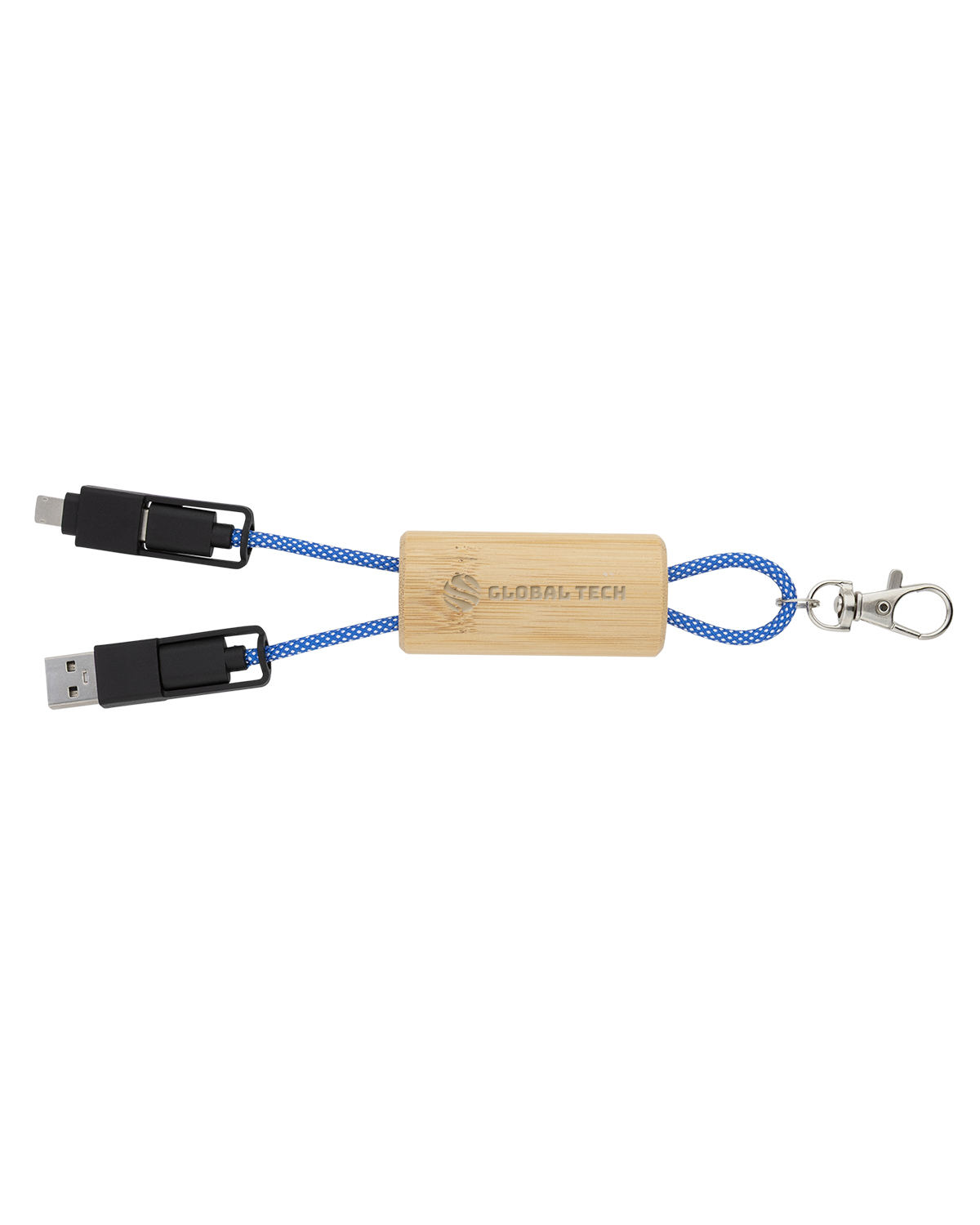 Picture of Bamboo Concealer Cable Key Tag.