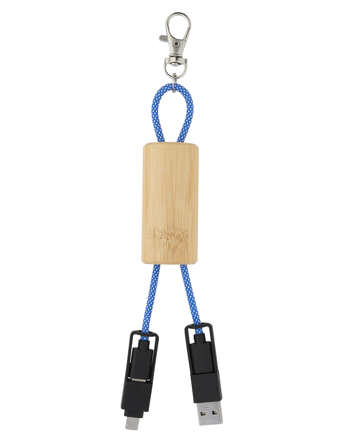 Picture of Bamboo Concealer Cable Key Tag.