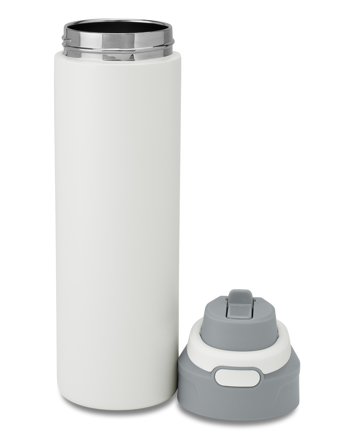 Picture of 24 oz. Dahlia Recycled Stainless Steel Vacuum Tumbler with Flip Straw.