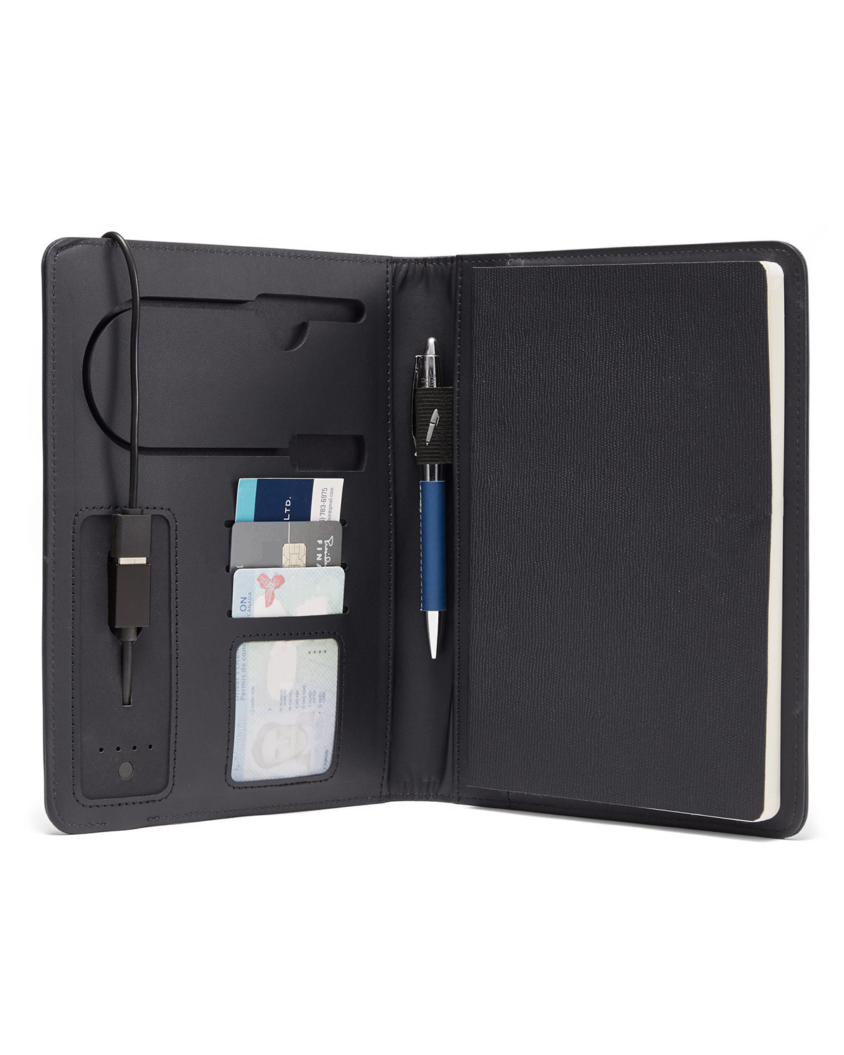 Picture of Roma 6"x8" Wireless Power Charger Refillable Journal.