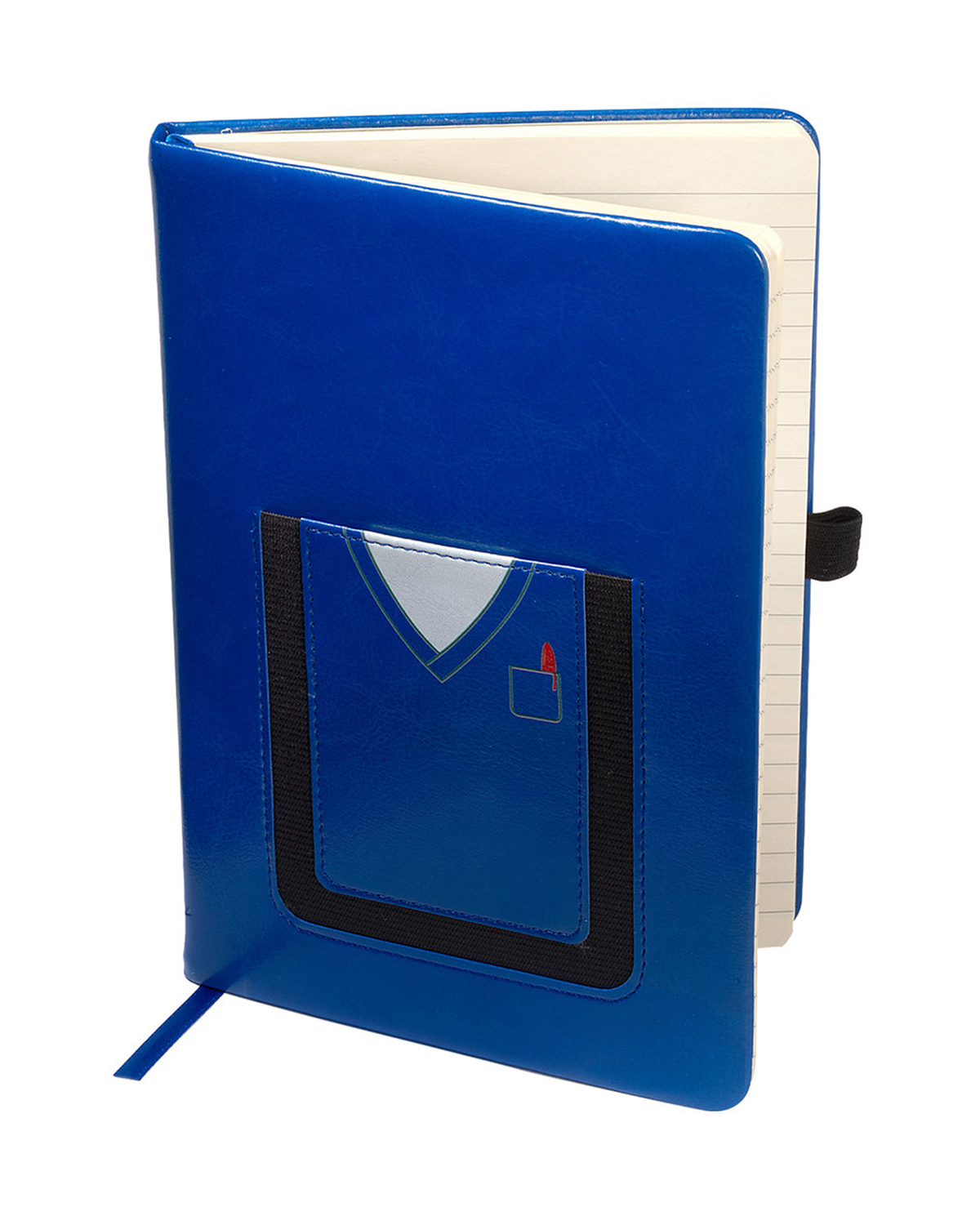 Picture of Medical Theme Journal Notebook With Cell Phone Pocket 5.8" x 8.3".