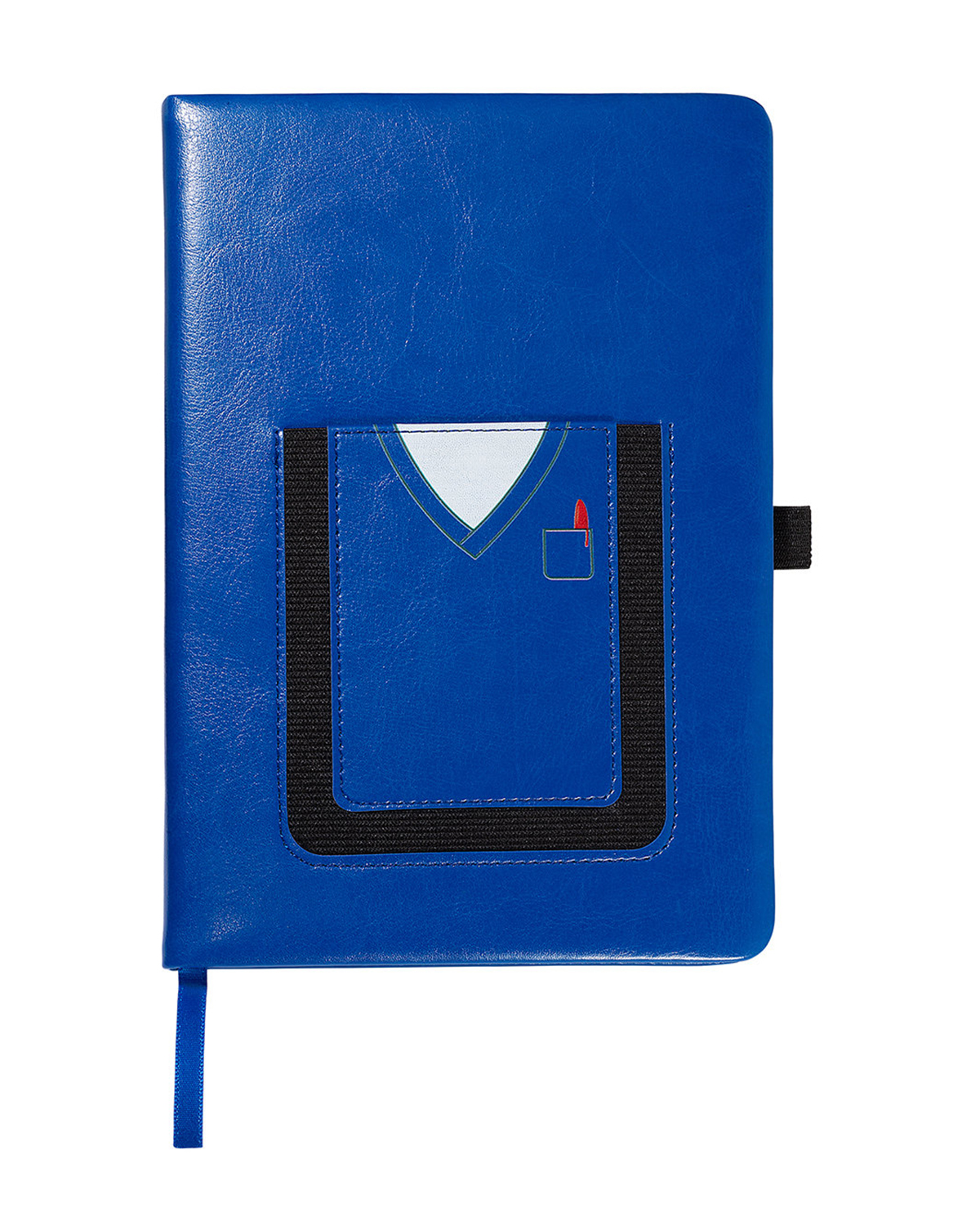 Picture of Medical Theme Journal Notebook With Cell Phone Pocket 5.8" x 8.3".