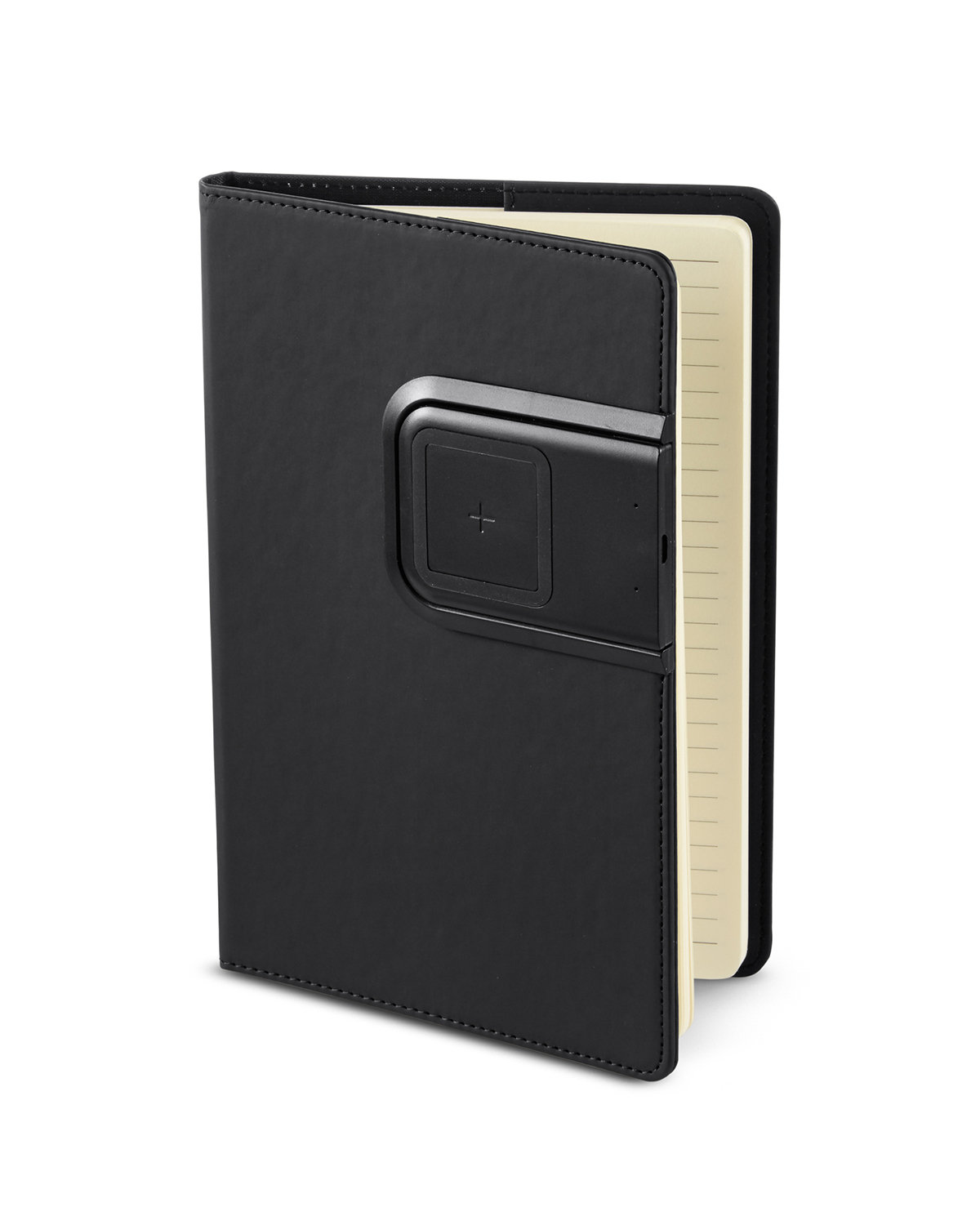 Picture of Refillable Journal with Wireless Charging Panel.