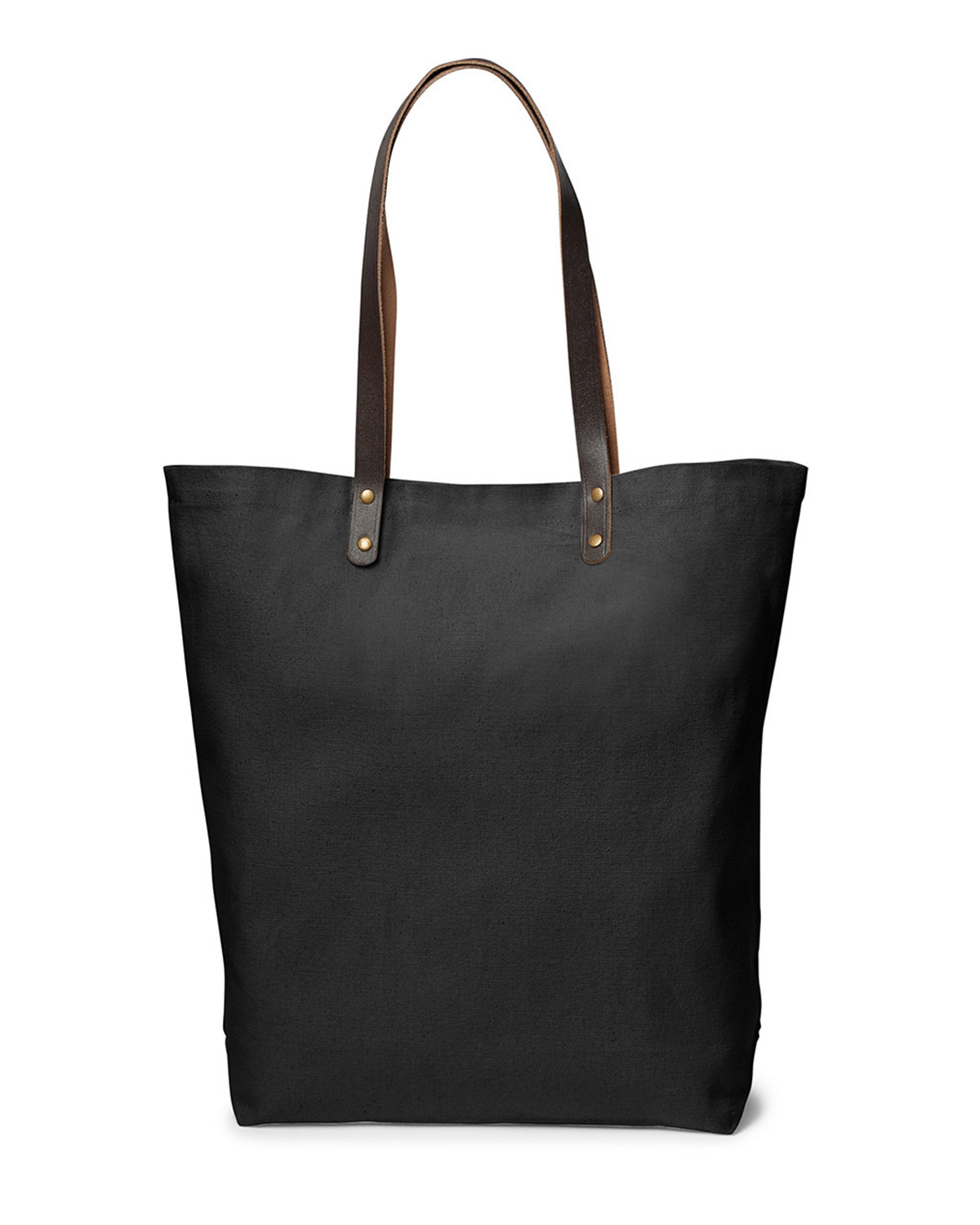 Picture of Urban Cotton Tote Bag with Leather Handles.