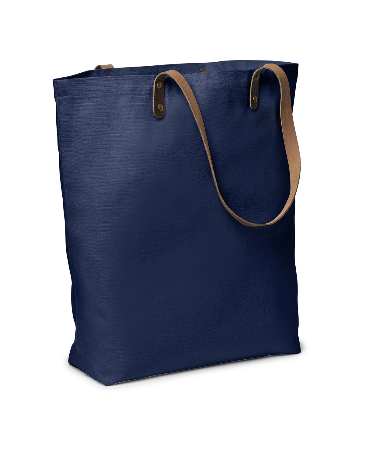 Picture of Urban Cotton Tote Bag with Leather Handles.