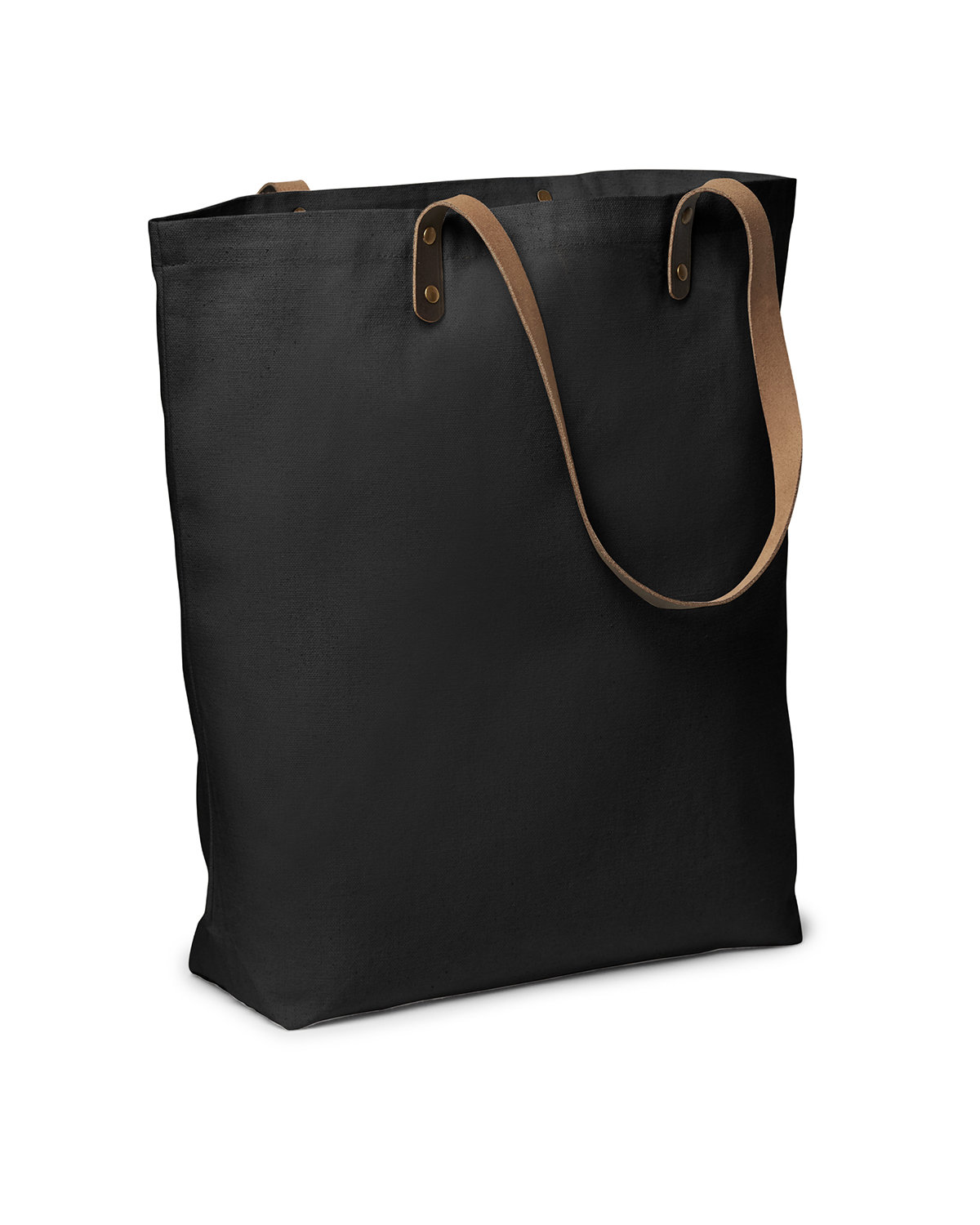 Picture of Urban Cotton Tote Bag with Leather Handles.