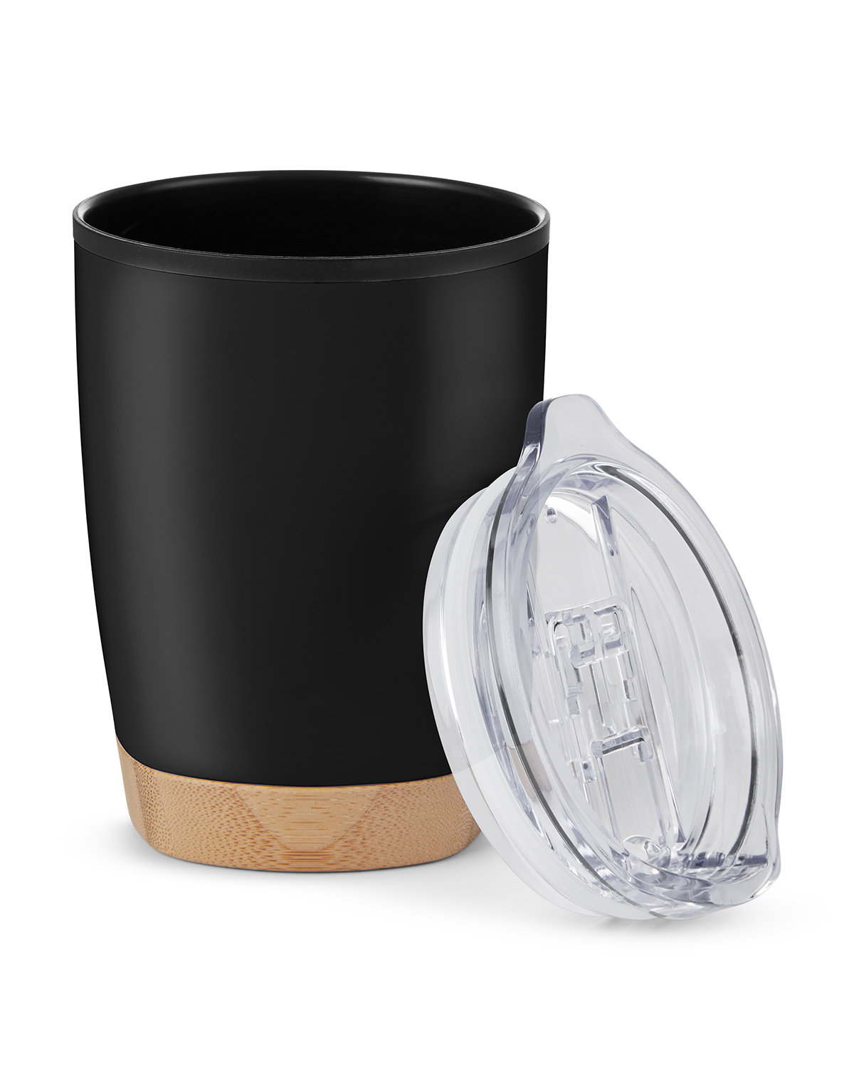 Picture of 12 oz. Symmetry Tumbler With Bamboo Base.