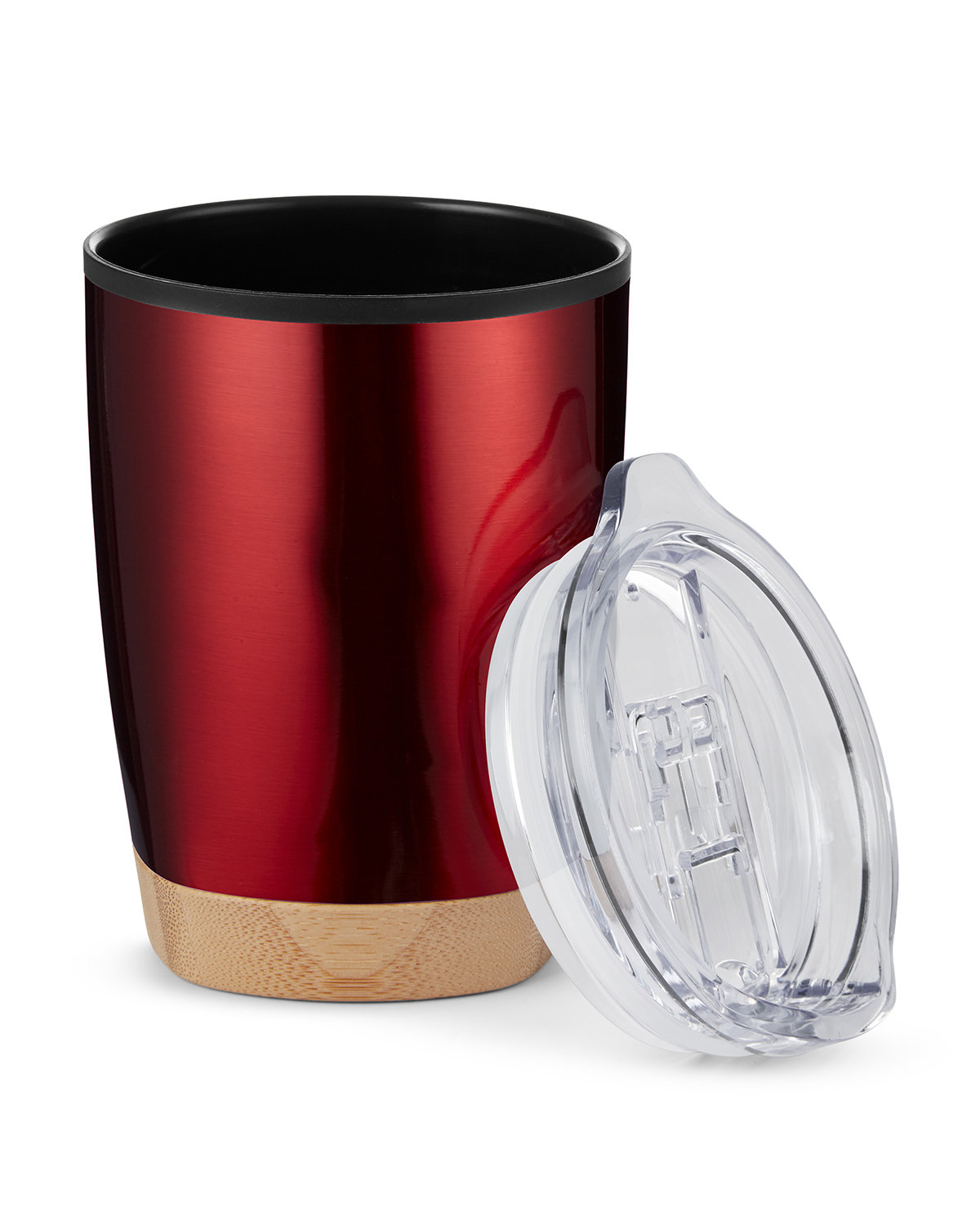 Picture of 12 oz. Symmetry Tumbler With Bamboo Base.