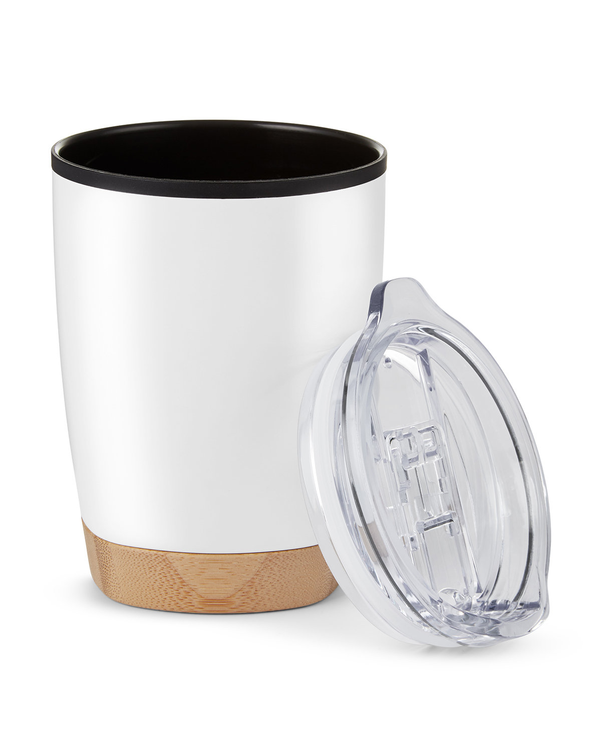 Picture of 12 oz. Symmetry Tumbler With Bamboo Base.