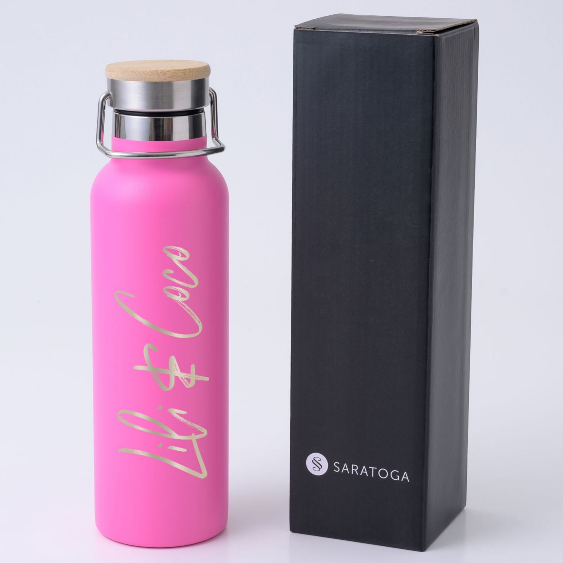 Picture of Saratoga Spirit Brite Stainless Water Bottle 20 Oz