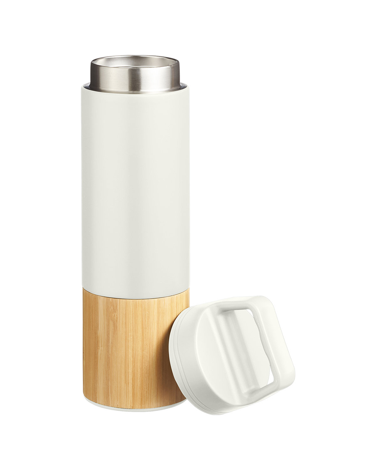 Picture of 20 oz. Tao Bamboo Vacuum Insulated Stainless Steel Bottle.
