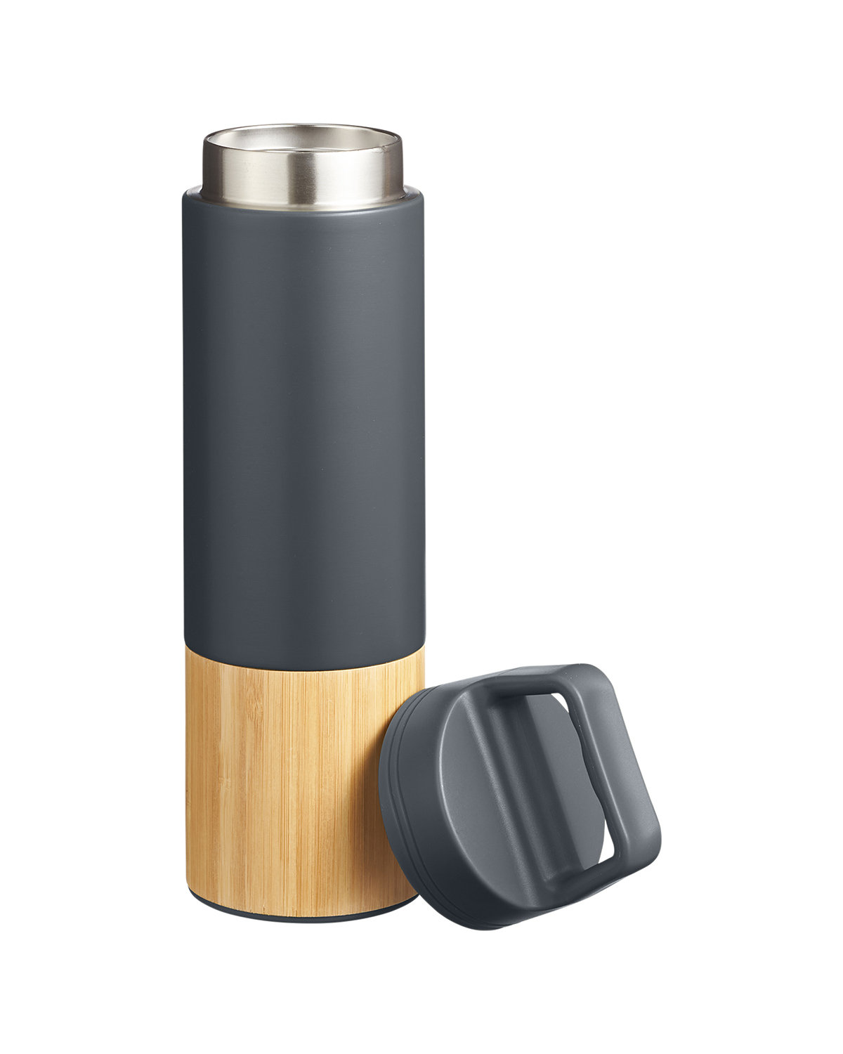 Picture of 20 oz. Tao Bamboo Vacuum Insulated Stainless Steel Bottle.