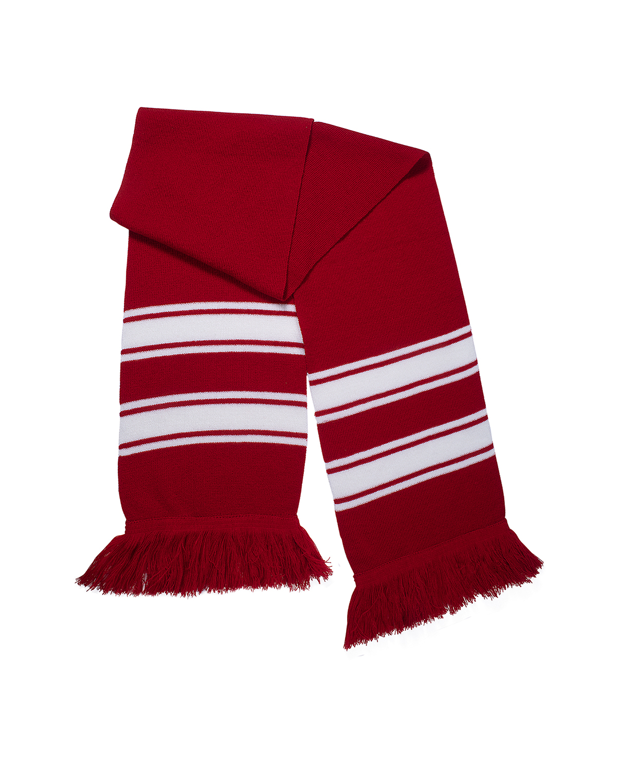 Picture of Stripe Knit Scarf.