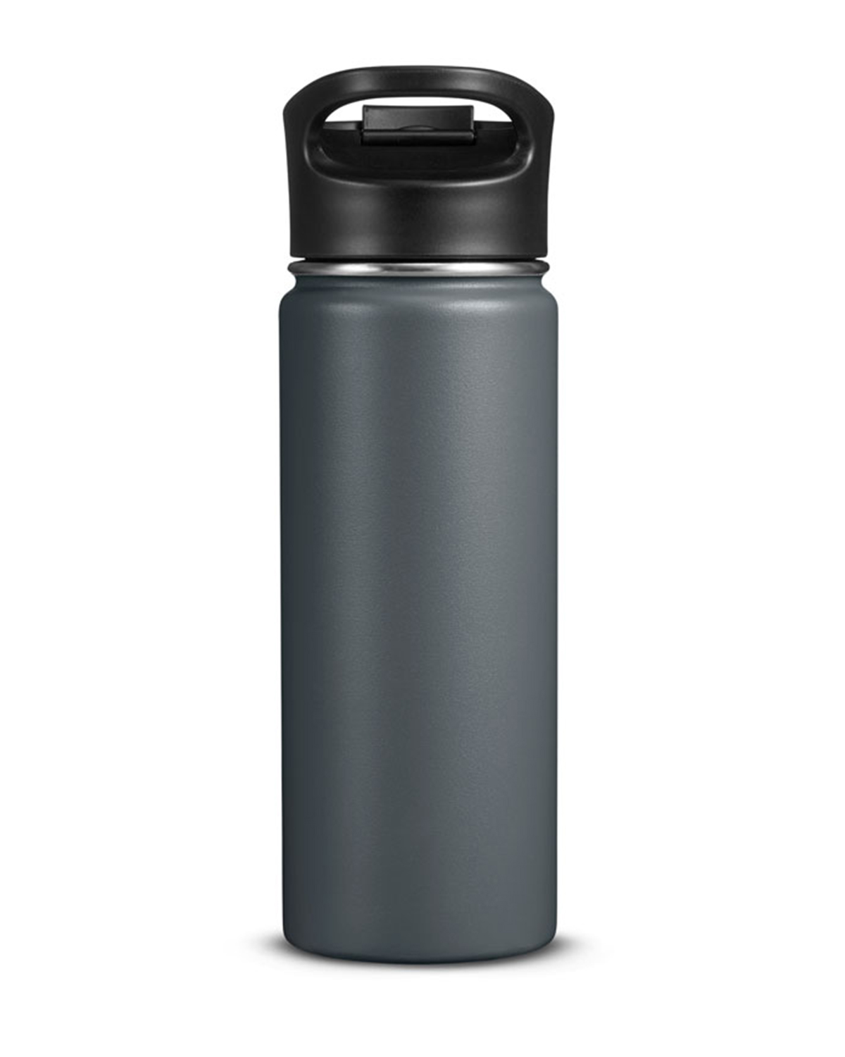 Picture of 18 oz. Double-Wall Vacuum Bottle With Sip-Thru Top.