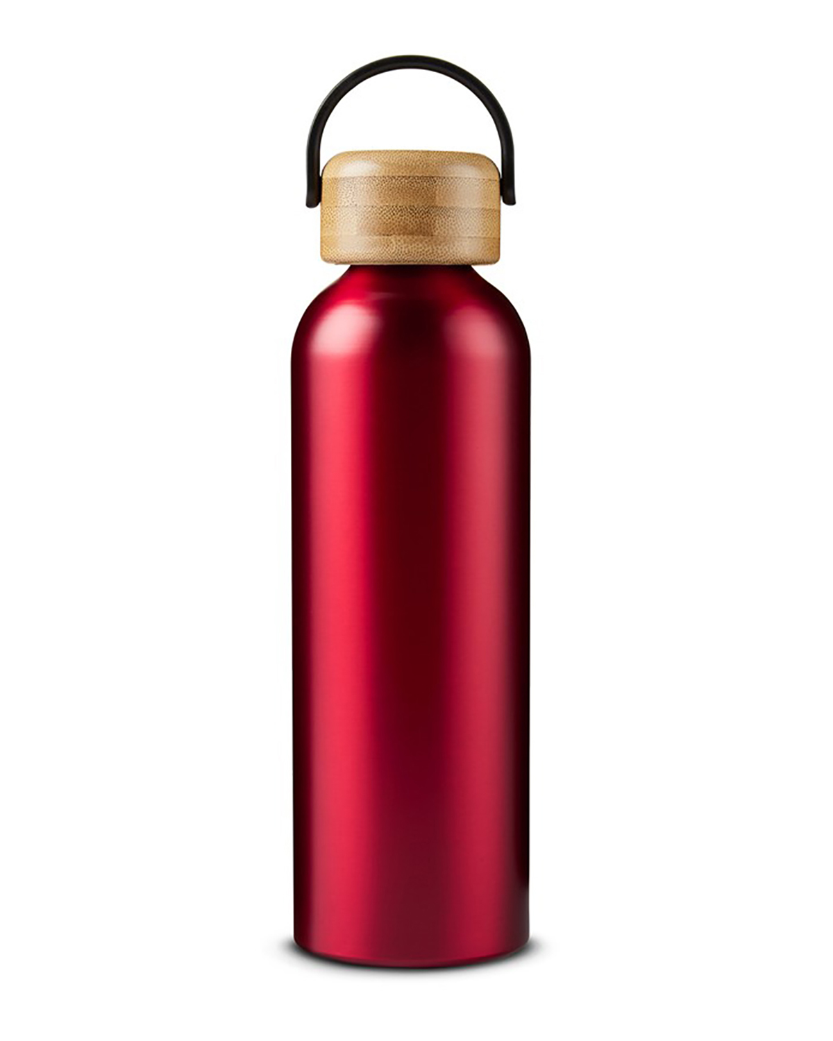 Picture of 24 oz. Vigor Aluminum Bottle With Bamboo Lid.