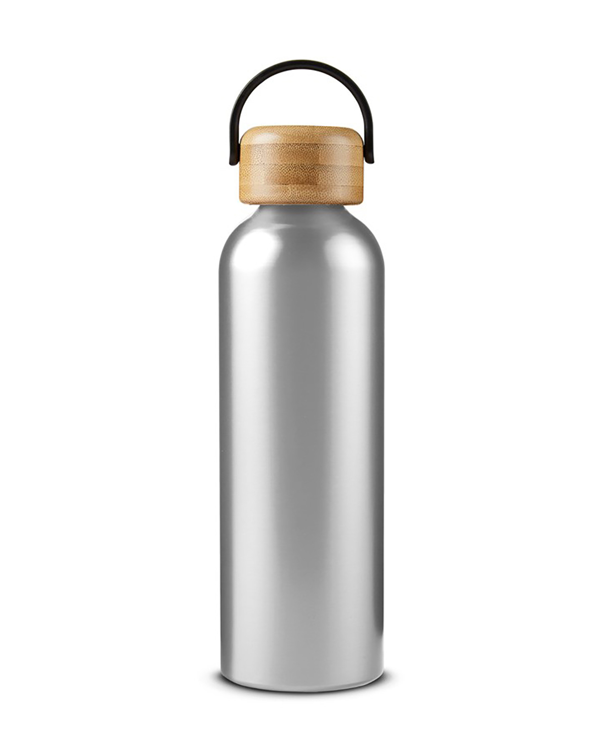 Picture of 24 oz. Vigor Aluminum Bottle With Bamboo Lid.