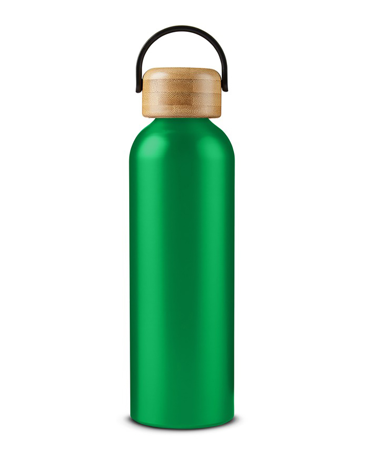 Picture of 24 oz. Vigor Aluminum Bottle With Bamboo Lid.