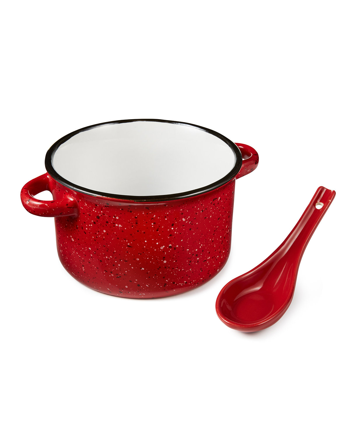 Picture of Campfire 20 oz. Ceramic Soup Bowl With Spoon.